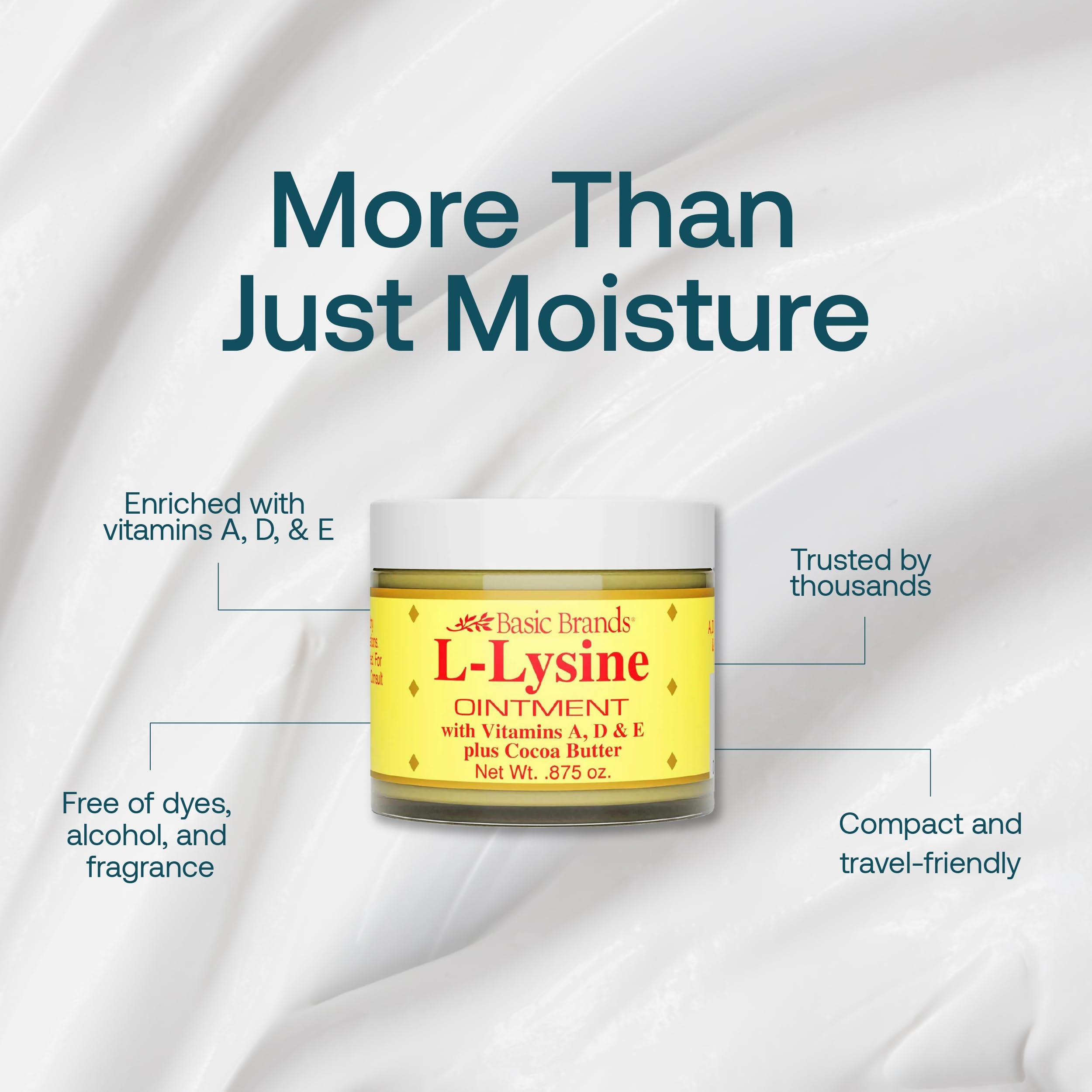Basic Organics L-Lysine Lip Ointment, 0.875 oz - Image 3