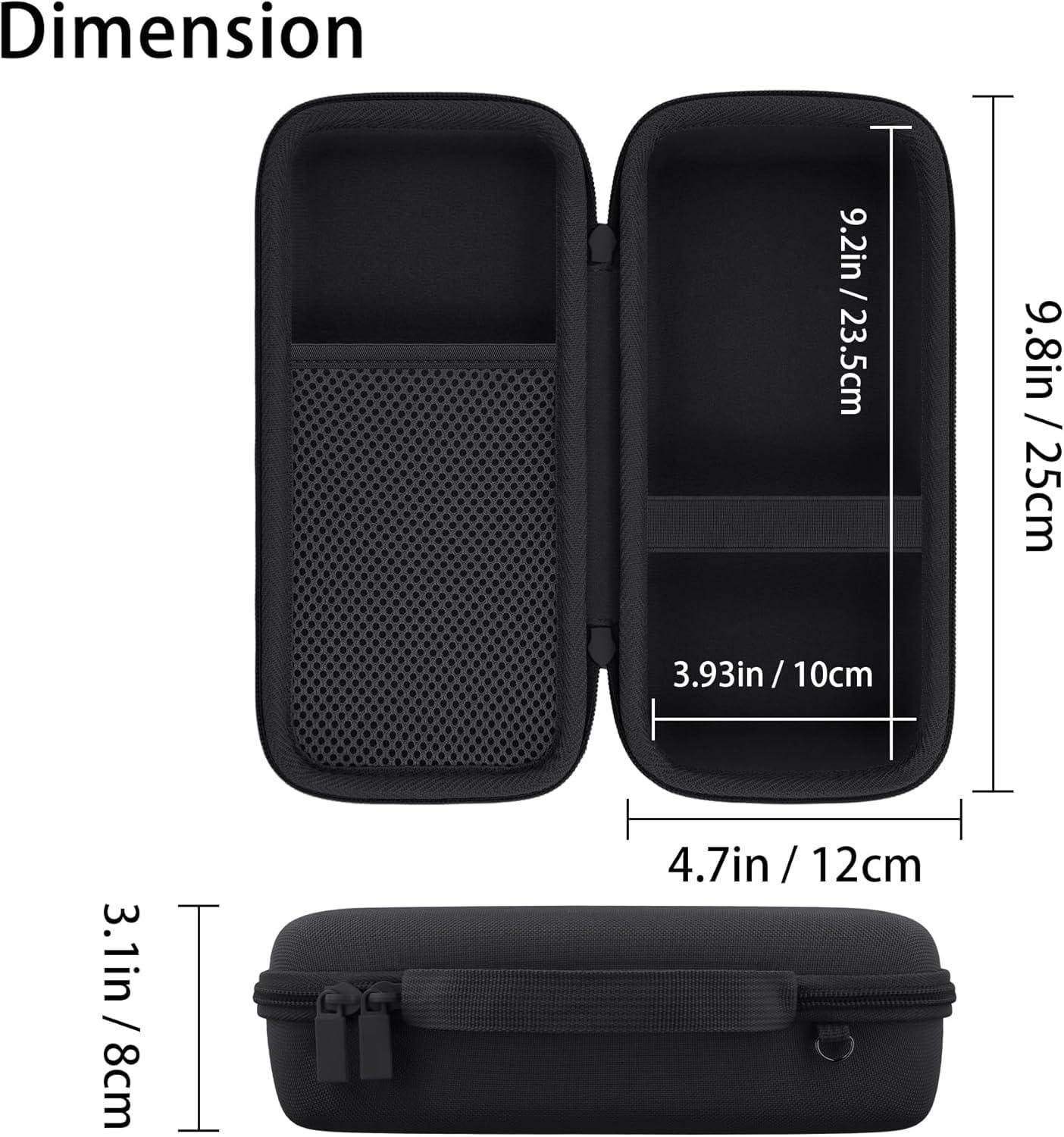 co2CREA Hard Travel Case Replacement for Bose New SoundLink Flex 2nd Gen/Bose SoundLink Flex Bluetooth Portable Speaker (Black Case) - Image 7
