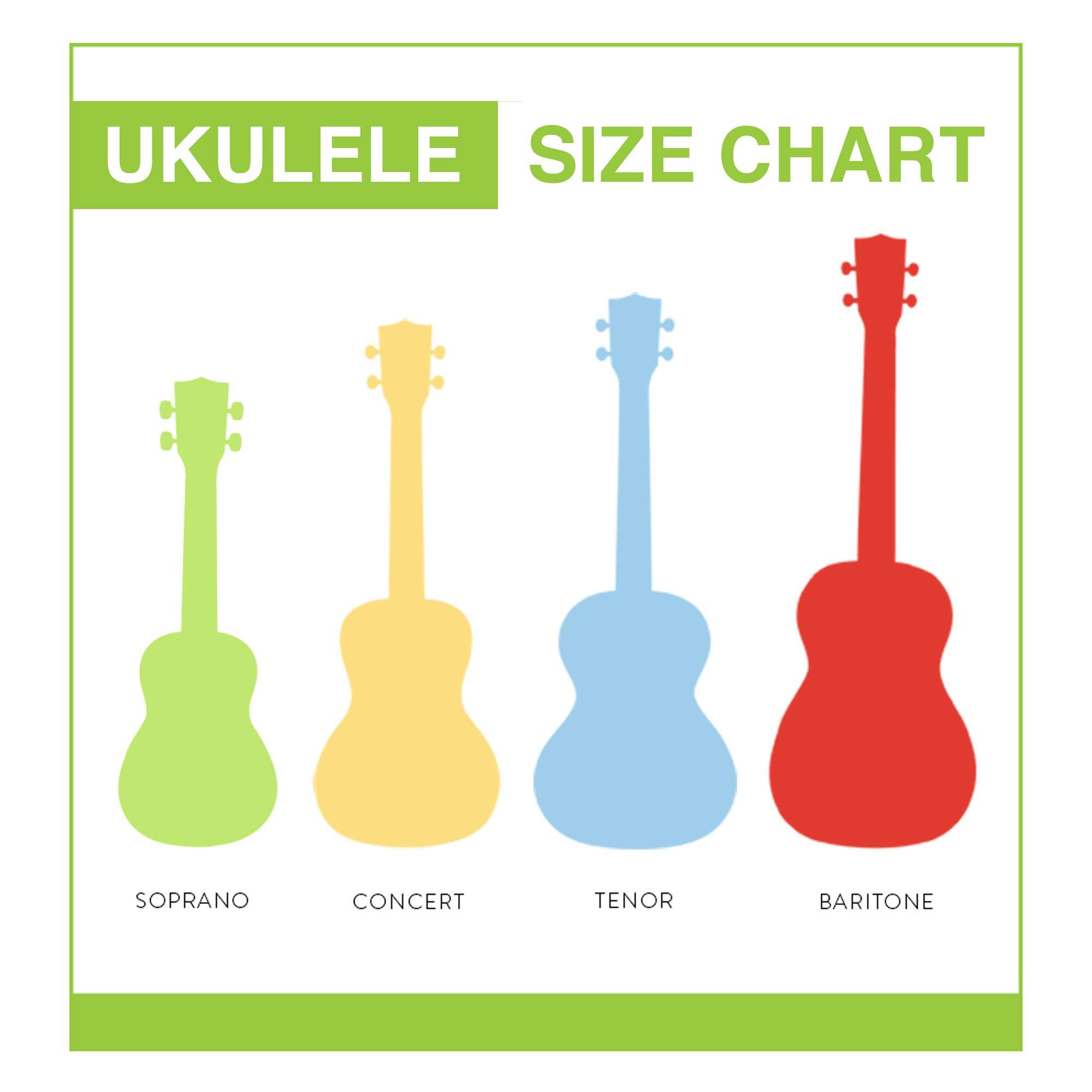 Kala Brand Music Co., 4-String Ukulele, Natural, Tenor (KA-15T-BNDL) - Image 8