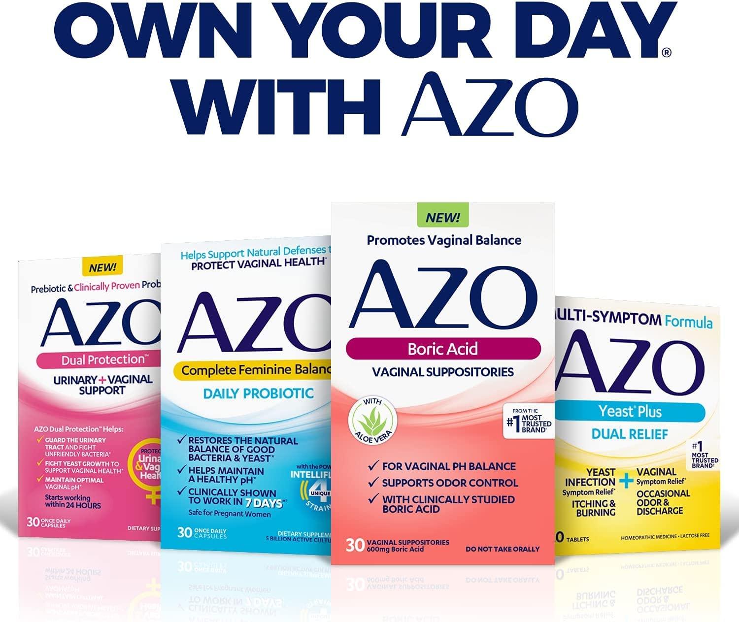 AZO Urinary Tract Infection (UTI) Test Strips (3 Count) + AZO Urinary Tract Defense (24 Count) - Image 6