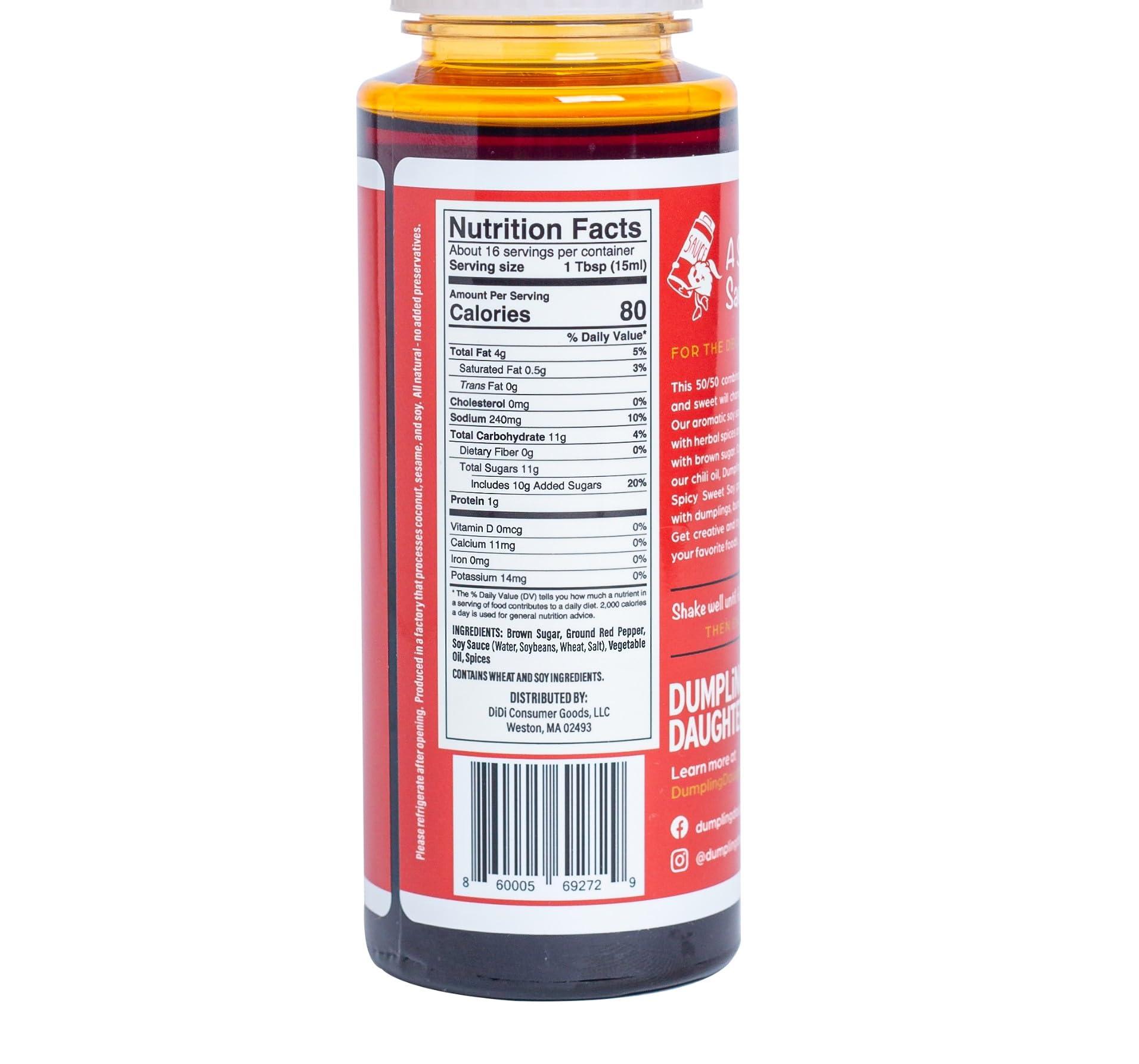 Dumpling Daughter - Spicy Sweet Soy Sauce (8 oz) - The Ultimate Dumpling Sauce - Image 3