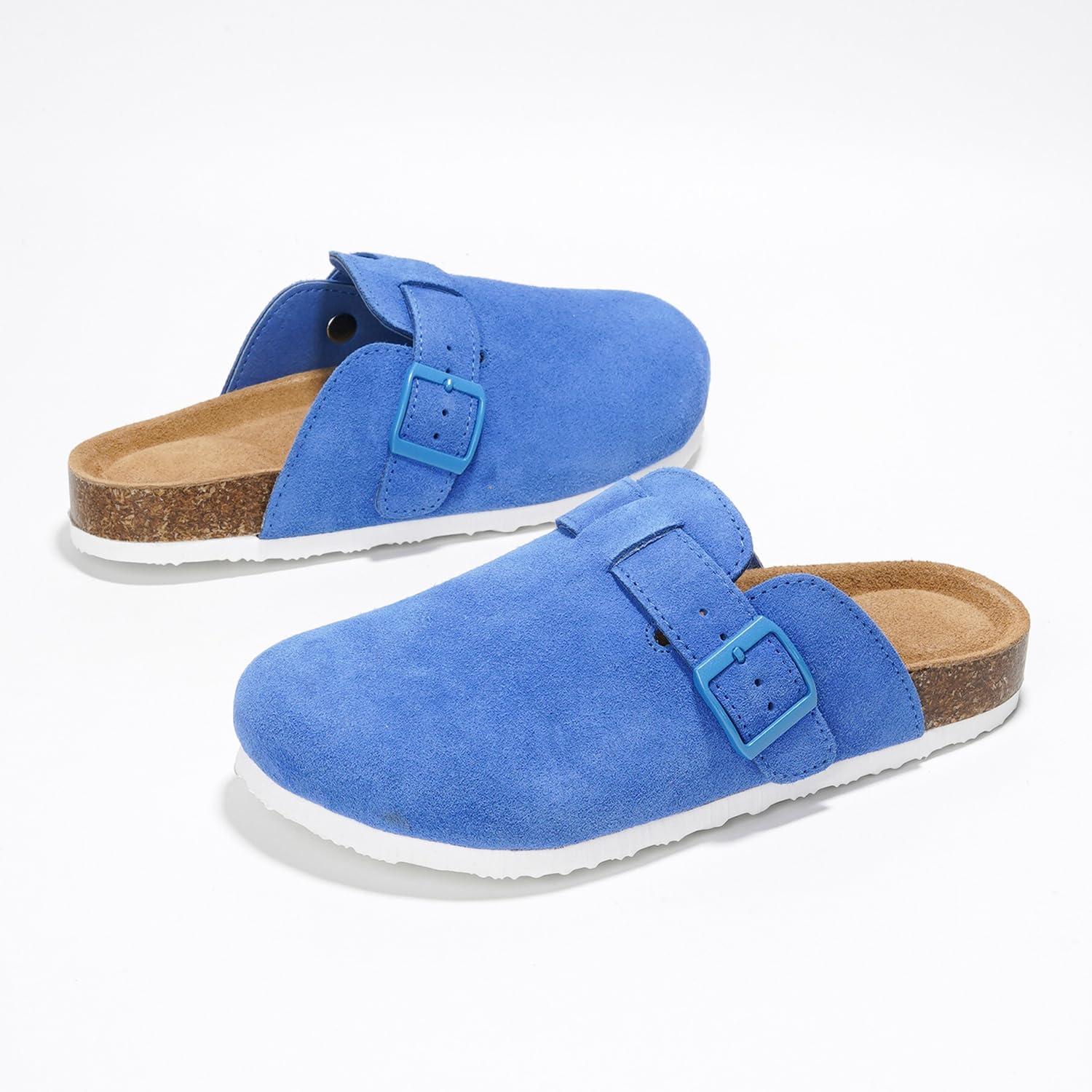 Project Cloud Genuine Leather Footbed Clogs for Women - Memory Foam Arch Support Slippers for Women - Trendy Slip-ons Women's Mules & Clogs Sandals (Benton) - Image 7