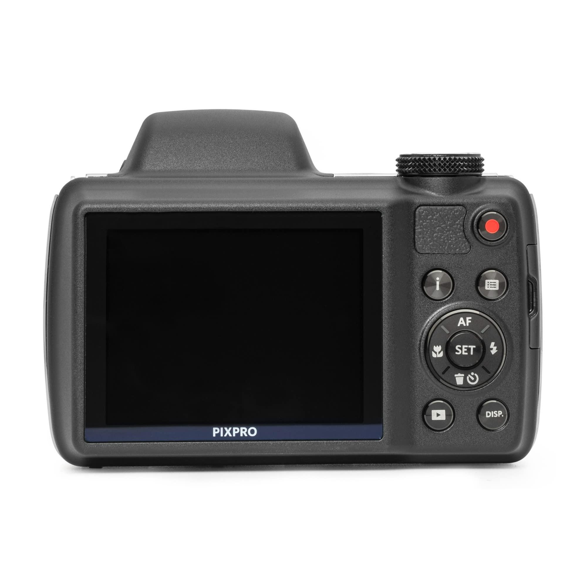 Kodak PIXPRO Astro Zoom AZ528-BK 16 MP Digital Camera with 52x Optical Zoom 24mm Wide Angle Lens 6 fps Burst Shooting 1080P Full HD Video Wi-Fi Connectivity and a 3" LCD Screen (Black) - Image 3