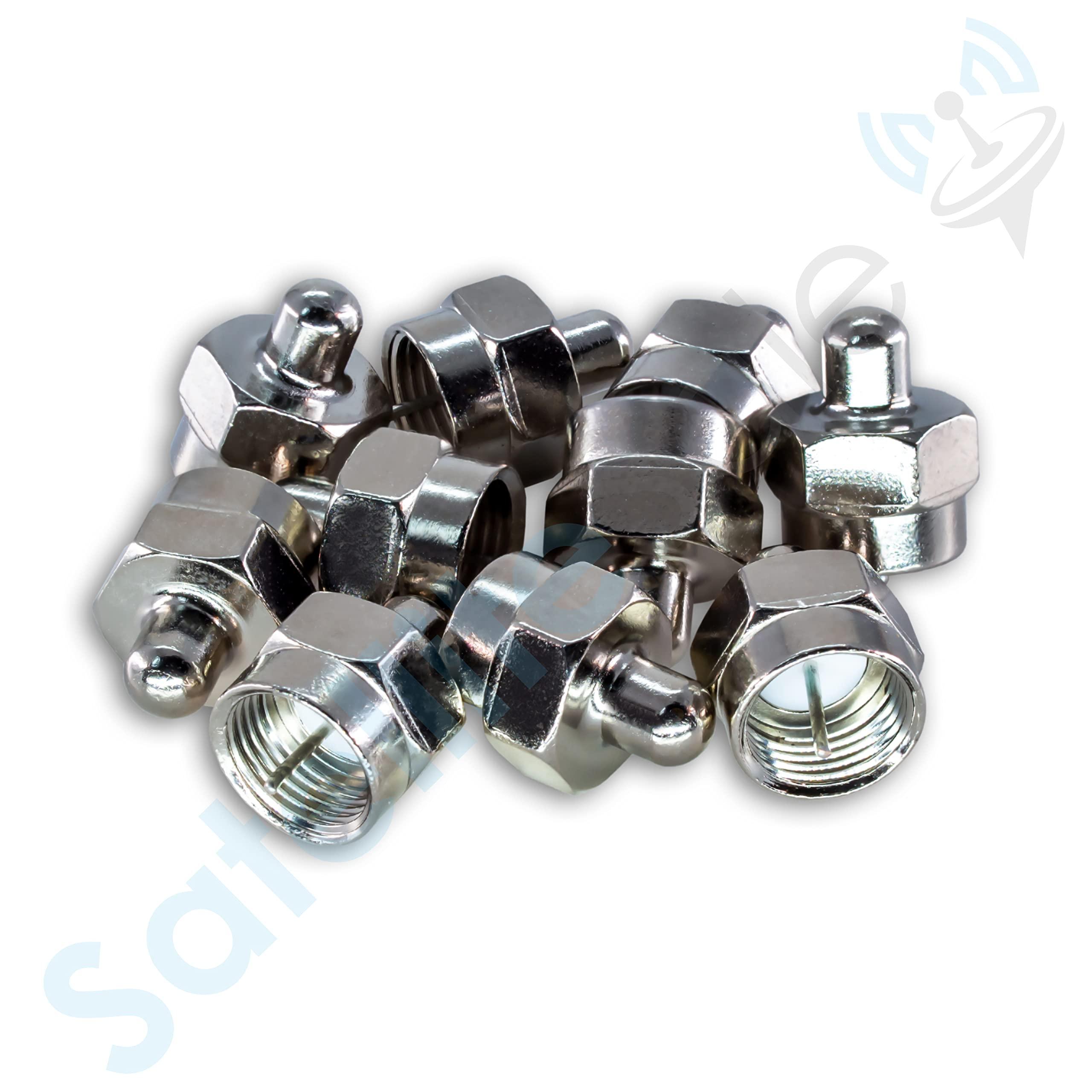 SatelliteSale Universal F-Type 75 Ohm Coaxial Terminator 5-2050 Mhz Pack of 5 Pcs - Image 6