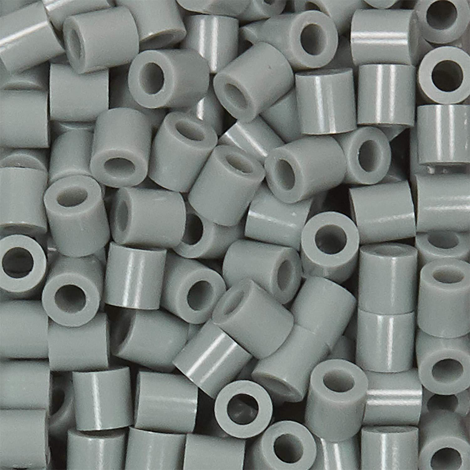 Perler Bead Bag 1000, Bundle of Pewter and Charcoal (2 Pack) - Image 3