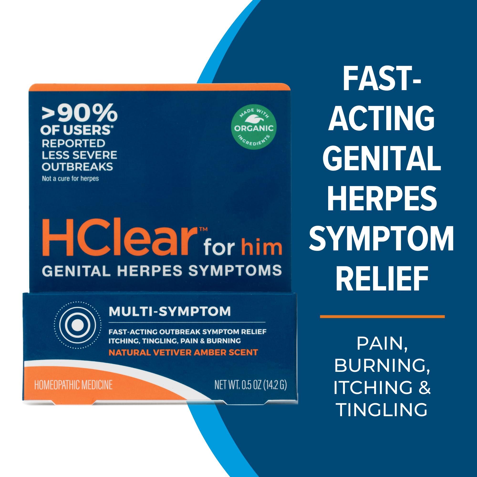 HClear for him by FemiClear - Topical Ointment - Formulated with All-Natural and Organic Ingredients - Fast-Acting Relief - Manufactured in The USA - (0.5 Oz Tube) - Image 2