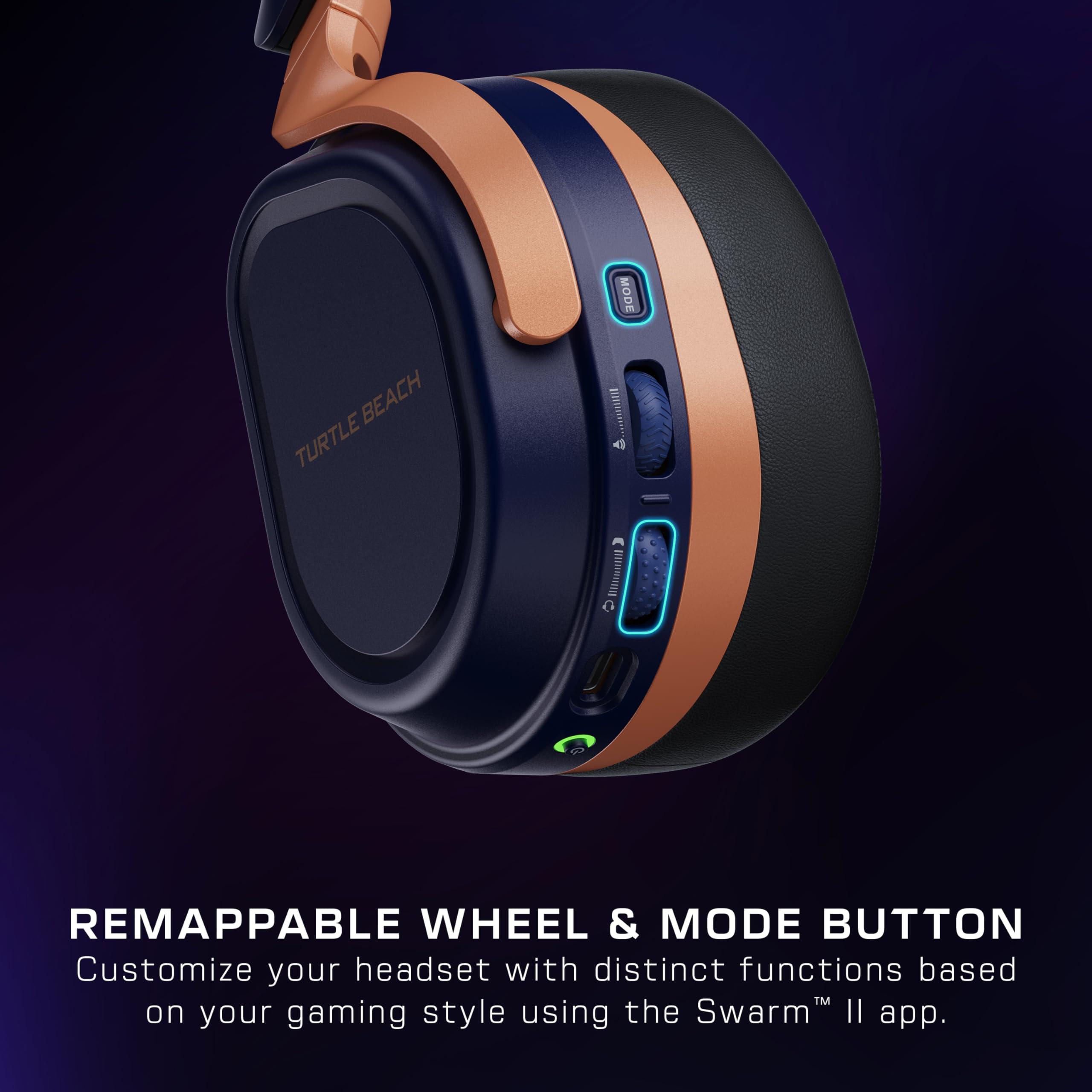 Turtle Beach Stealth 700 Gen 3 Wireless Multiplatform Amplified Gaming Headset for Xbox Series X|S, Xbox One, PC, PS5, Mobile – 60mm Drivers, AI Noise-Cancelling Mic, Bluetooth, 80-Hr Battery – Cobalt - Image 10
