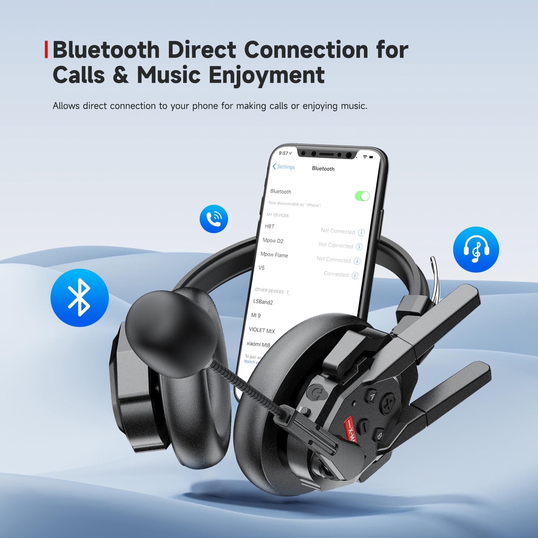 SYNCO Xtalk XMax2 Full-Duplex Wireless Intercom System with 2 Double-Ear Headsets (2.4 GHz) Random Master Device Design for Team Communication,Movie Shoot,Live Show Stage Performance (2PCS) - Image 2