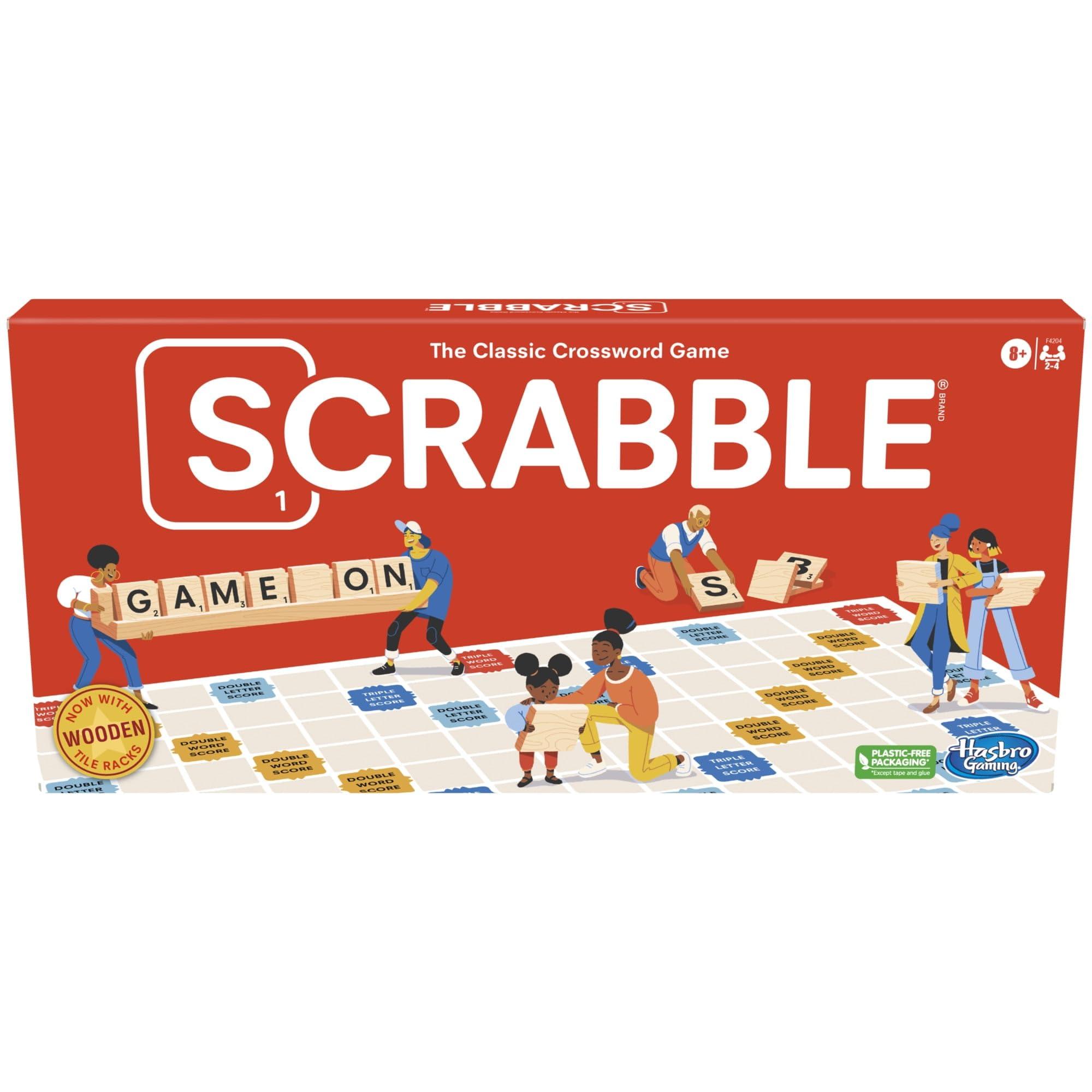 Scrabble Board Game, Classic Word Game for Kids Ages 8 and Up, Fun Family Game for 2-4 Players, The Classic Crossword Game - Image 8