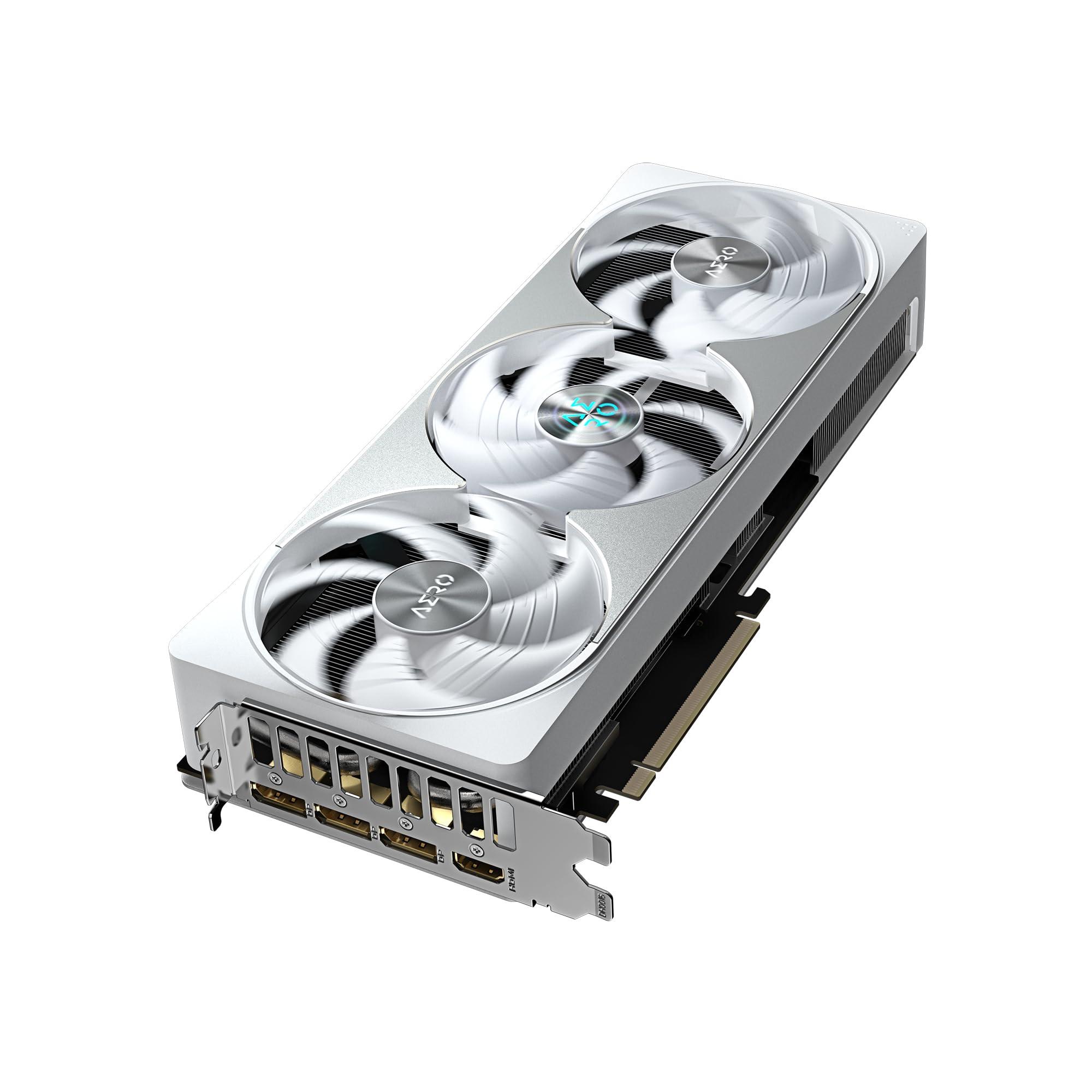 Gigabyte GeForce RTX 5080 AERO OC SFF 16G Graphics Card - 16GB GDDR7, 256 Bit, PCI-E 5.0, 2730MHz Core Clock, 3 x DisplayPort, 1 x HDMI, GV-N5080AERO OC-16GD - Image 4