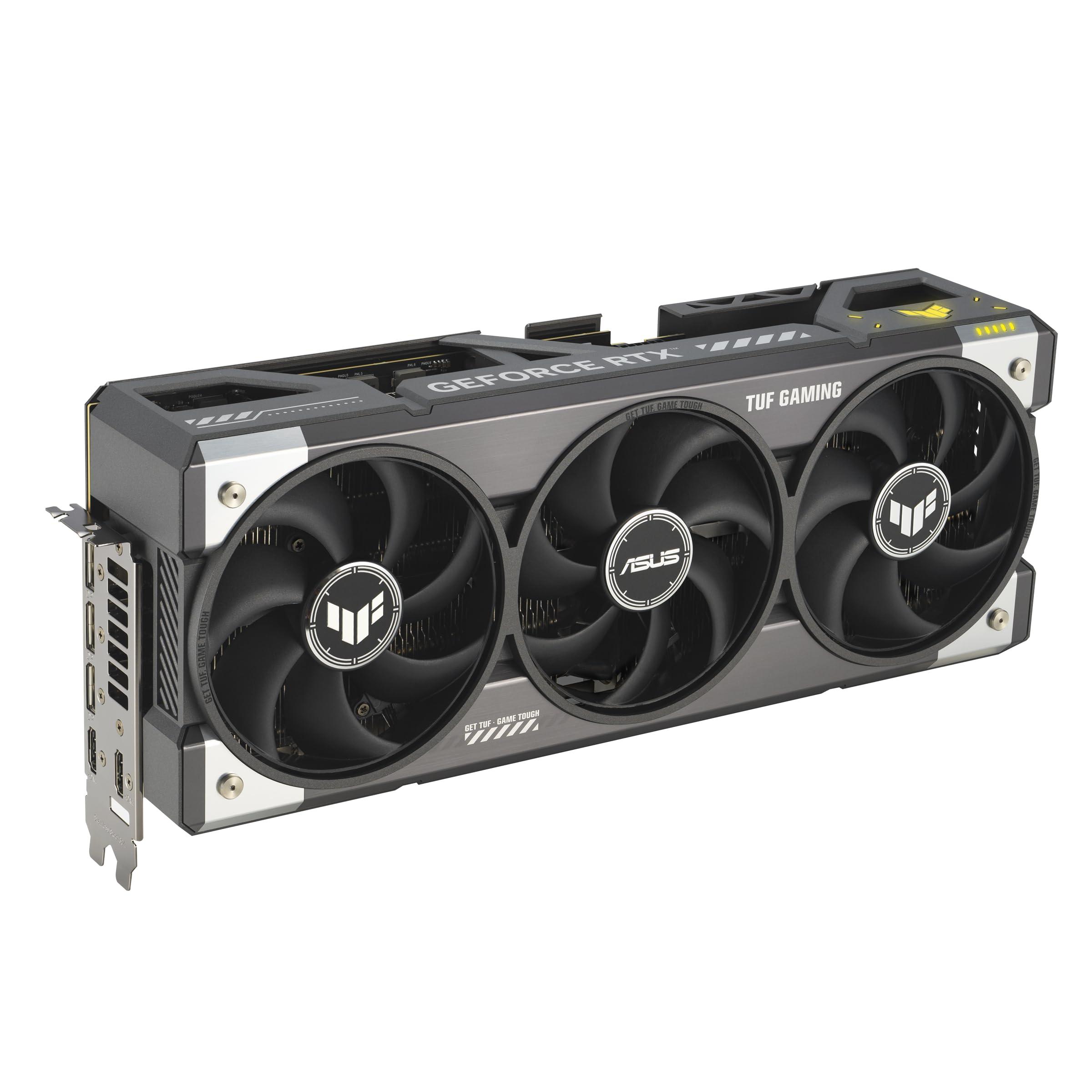 ASUS TUF Gaming GeForce RTX ™ 5080 16GB GDDR7 OC Edition Gaming Graphics Card (PCIe® 5.0, HDMI®/DP 2.1, 3.6-Slot, Military-Grade Components, Protective PCB Coating, axial-tech Fans, Vapor Chamber) - Image 13