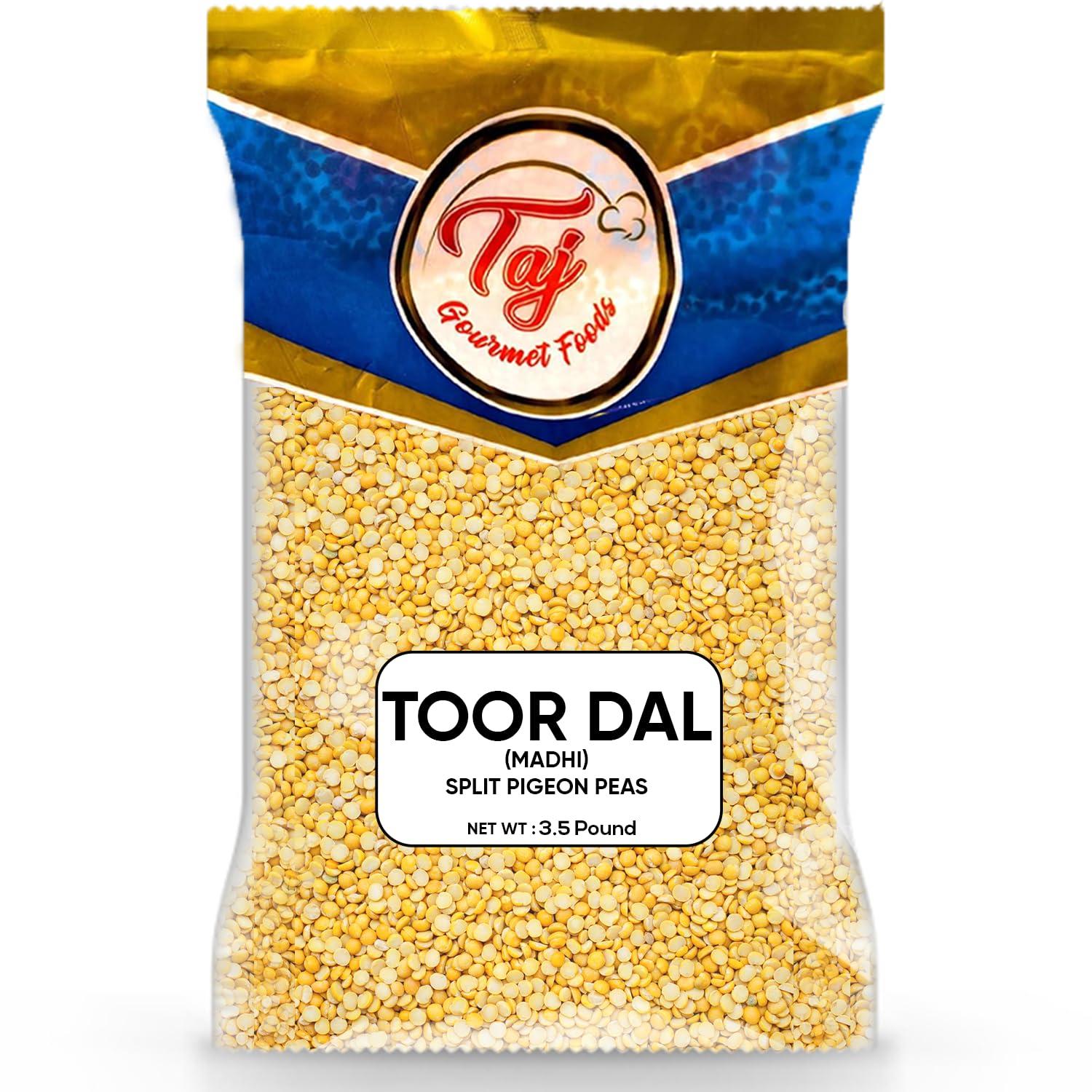 TAJ Premium Indian Toor Dal Kori, Unoily, Madhi, (2-Pounds) - Image 5