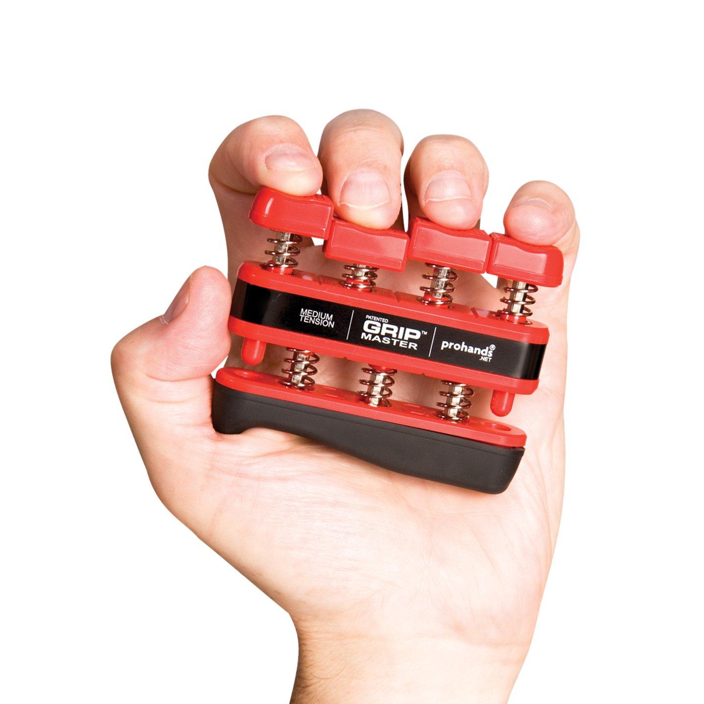 Prohands Gripmaster Hand Exerciser, Finger Exerciser (Hand Grip Strengthener), Spring-Loaded, Finger-Piston System, Isolate & Exercise Each Finger - Image 3