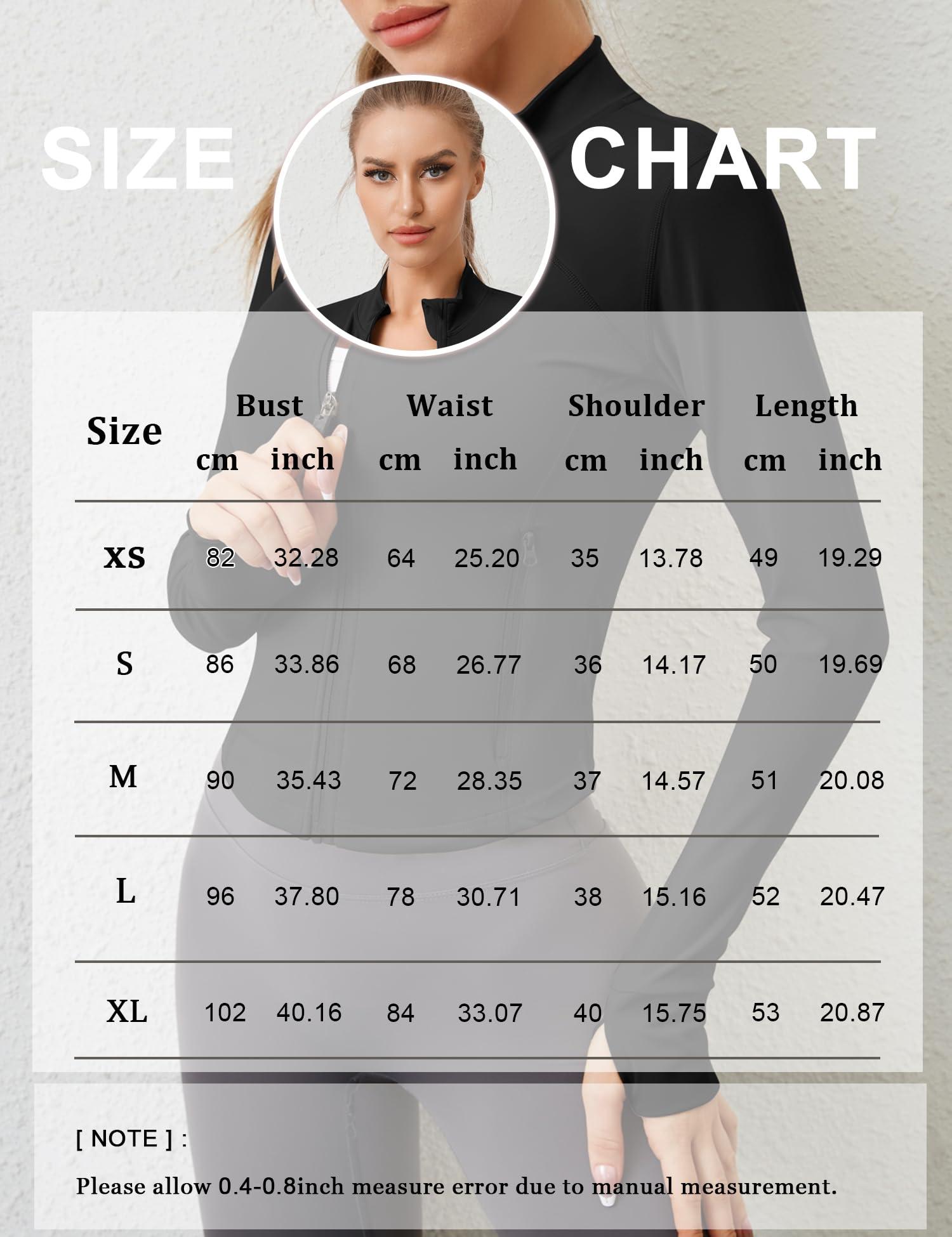 AKEWEI Womens Zip Up Workout Jackets Lightweight Athletic Slim Fit Track Jacket with Inner and Outer Pockets and Thumb Holes - Image 5