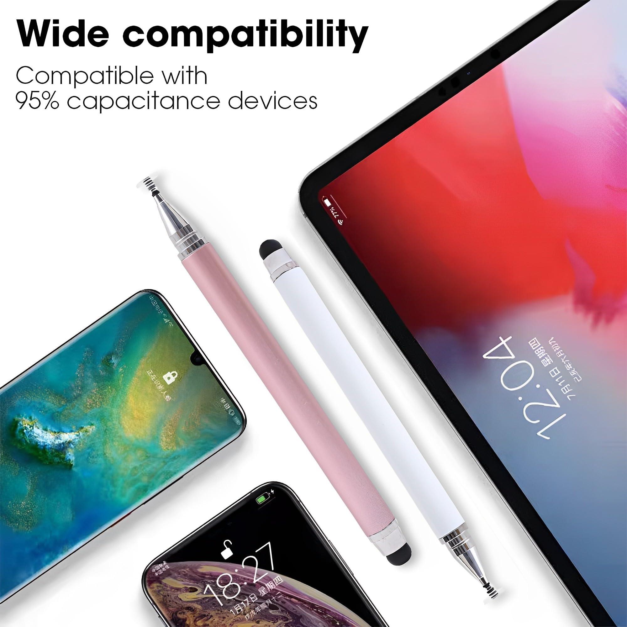 Dxlam 2-in-1 Stylus Pen for Touch Screen, 3pcs High Precision Universal Stylus Pen for iPad Compatible with Apple, iPhone, iPad, Android, Microsoft Tablets, Phones - Image 5