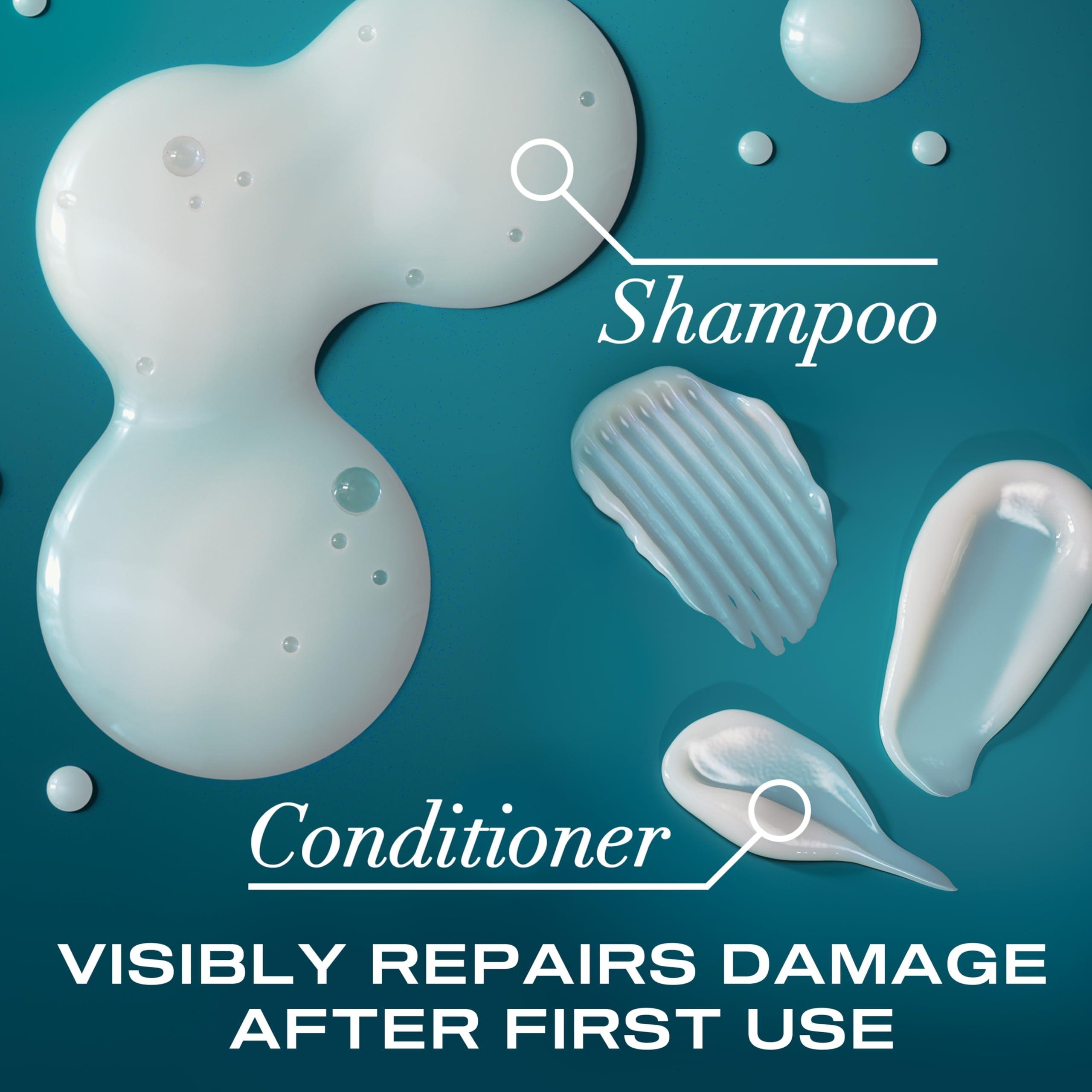 OGX Renewing + Argan Oil of Morocco Shampoo & Conditioner Set, Damage Repairing Shampoo & Conditioner Helps Strengthen & Repair Dry, Damaged Hair, Sulfate-Free Surfactants, 13 fl. Oz, 2 Pack - Image 3