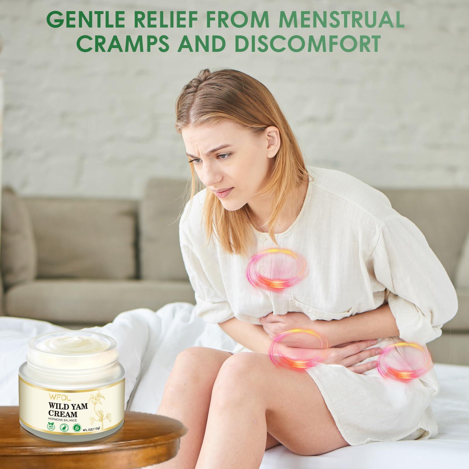 Organic Wild Yam Cream with Red Clover, Moisturizing Cream for Women, Includes Applicator (2.3 Ounce) - Image 5