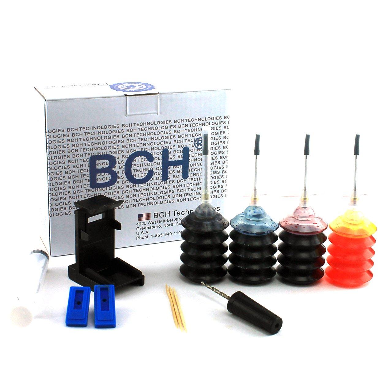 BCH Ink Refill Kit – Compatible with Select HP Ink Cartridges (67, 63, 65, 61, 64, 62, 910XL) – High-Yield Ink for Inkjet Printers – Vibrant Colors & Deep Black – Cost-Saving Printing Solution - Image 3
