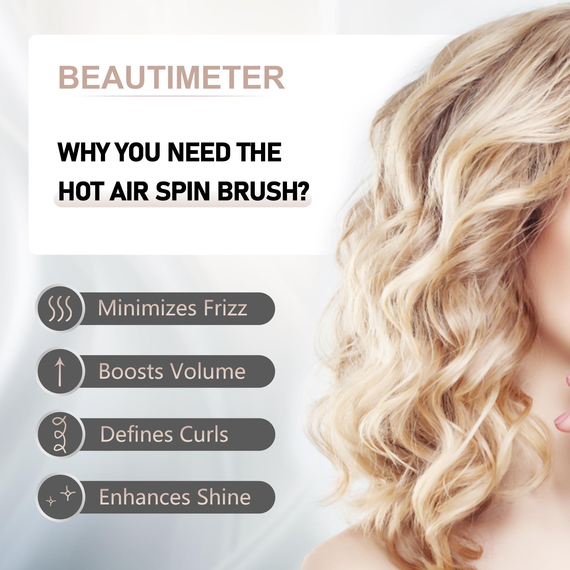 Beautimeter Hair Dryer Brush, Spinning Blow Dryer Brush for Smooth Blowouts, 3-in-1 Rotating Hot Air Brush Styler for Various Hair Styles - Image 6