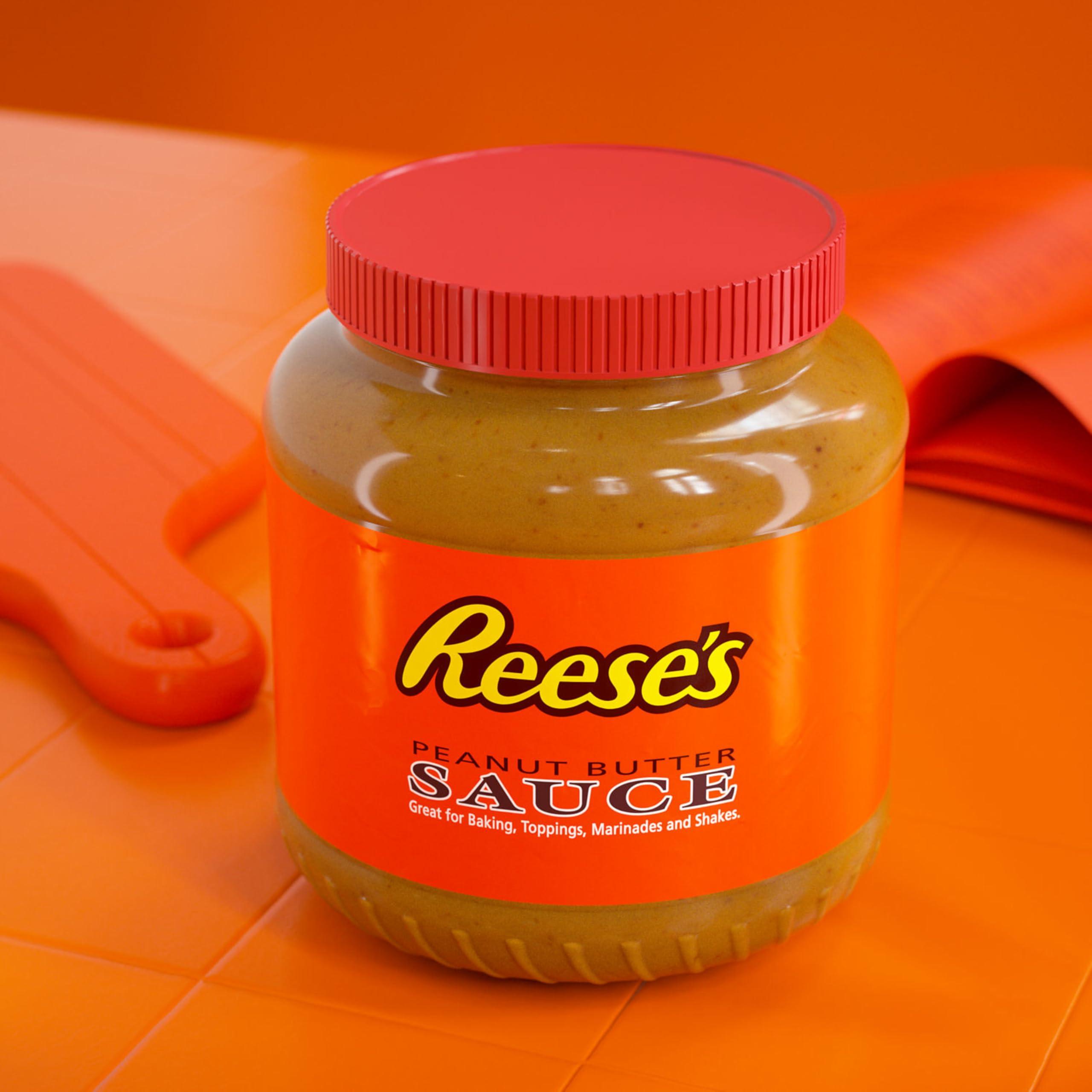 REESE'S Peanut Butter Sauce Bulk Jar, 4.5 lb - Image 5