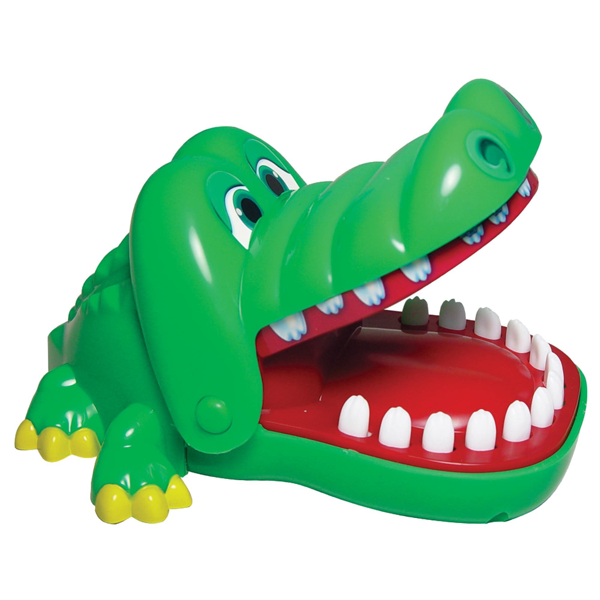 Crocodile Dentist by Winning Moves Games USA, Press Your Luck No Loose Parts Self Contained Game for 1 to 4 Players, Ages 4+ - Image 5