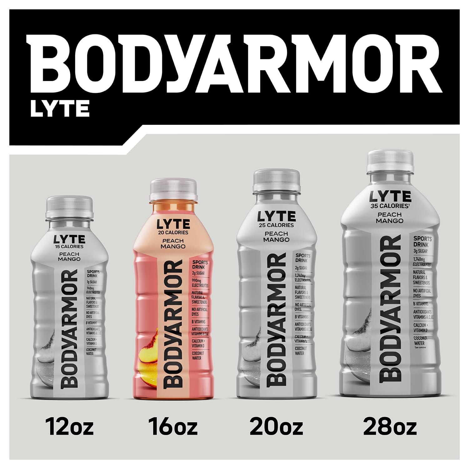 BODYARMOR Sports Drink Sports Beverage, Tropical Punch, Coconut Water Hydration, Natural Flavors With Vitamins, Potassium-Packed Electrolytes, Perfect For Athletes, 16 Fl Oz (Pack of 12) - Image 7