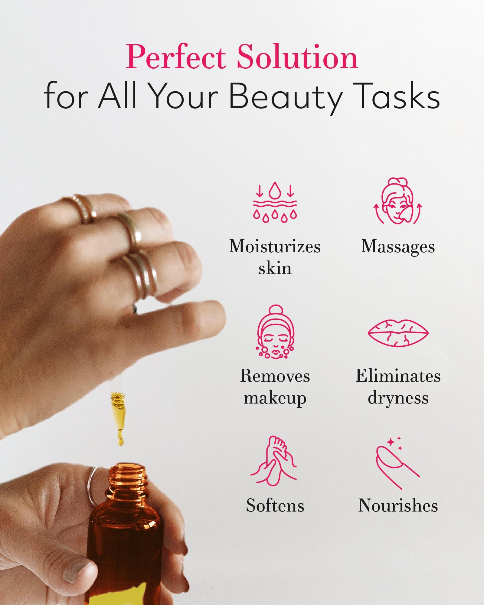 Leven Rose Jojoba Oil Organic, Pure Cold Pressed Natural Unrefined Moisturizer for Skin Hair and Nails 4 oz - Image 4