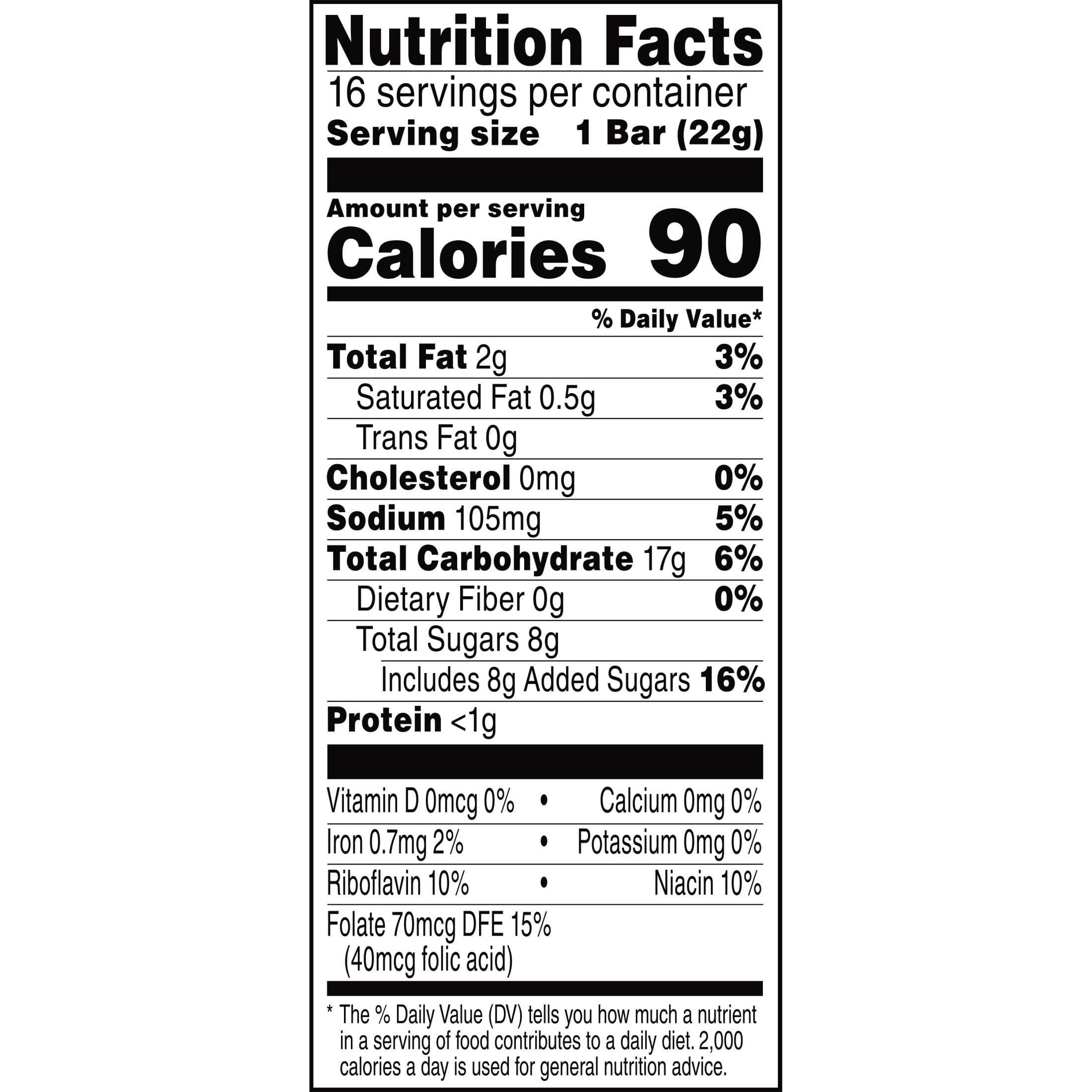 Rice Krispies Treats Marshmallow Snack Bars, Kids Snacks, School Lunch, Value Pack, Original (6 Boxes, 96 Bars) - Image 10