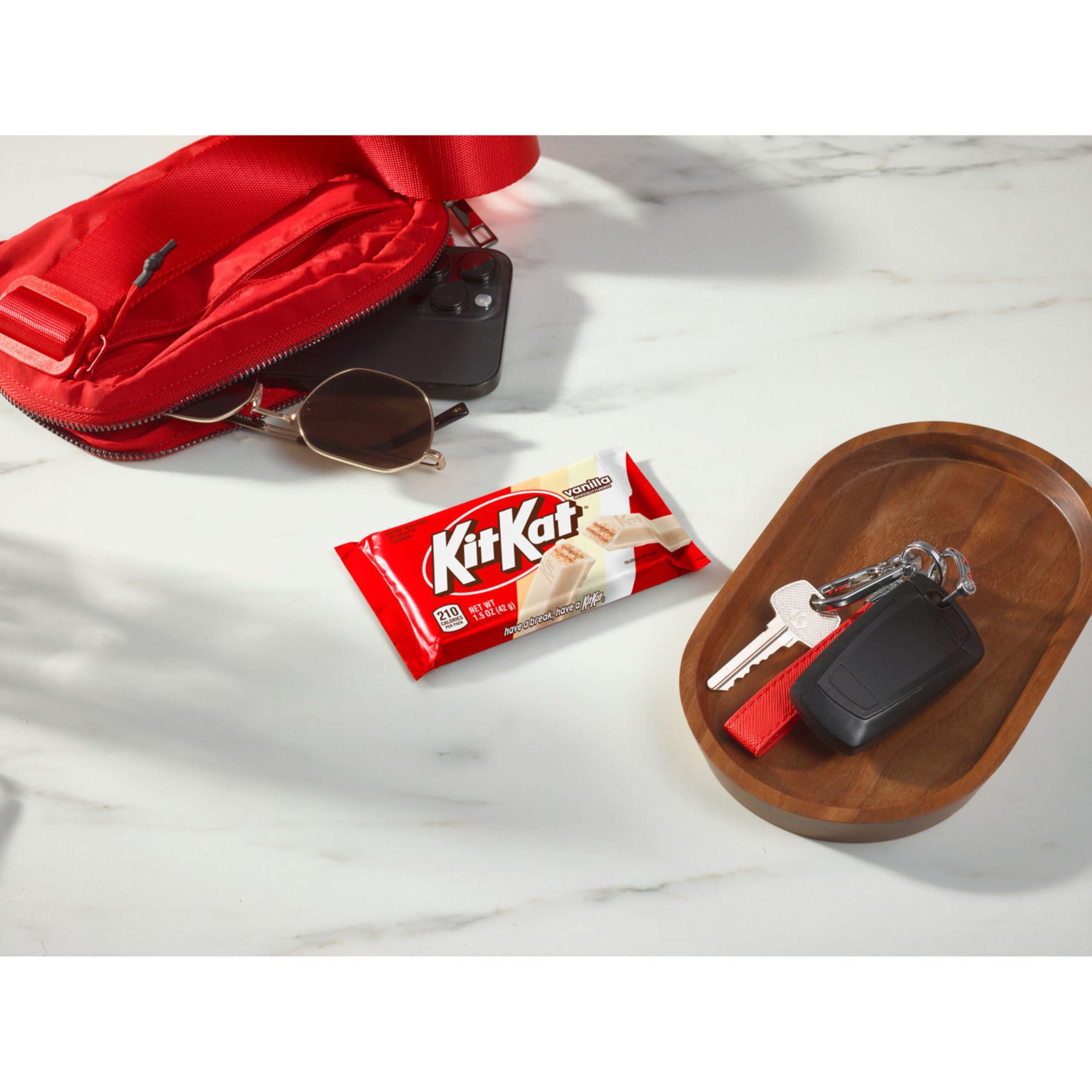 KIT KAT Vanilla Flavored Wafer Candy Bars, 1.5 oz (24 Count) - Image 6