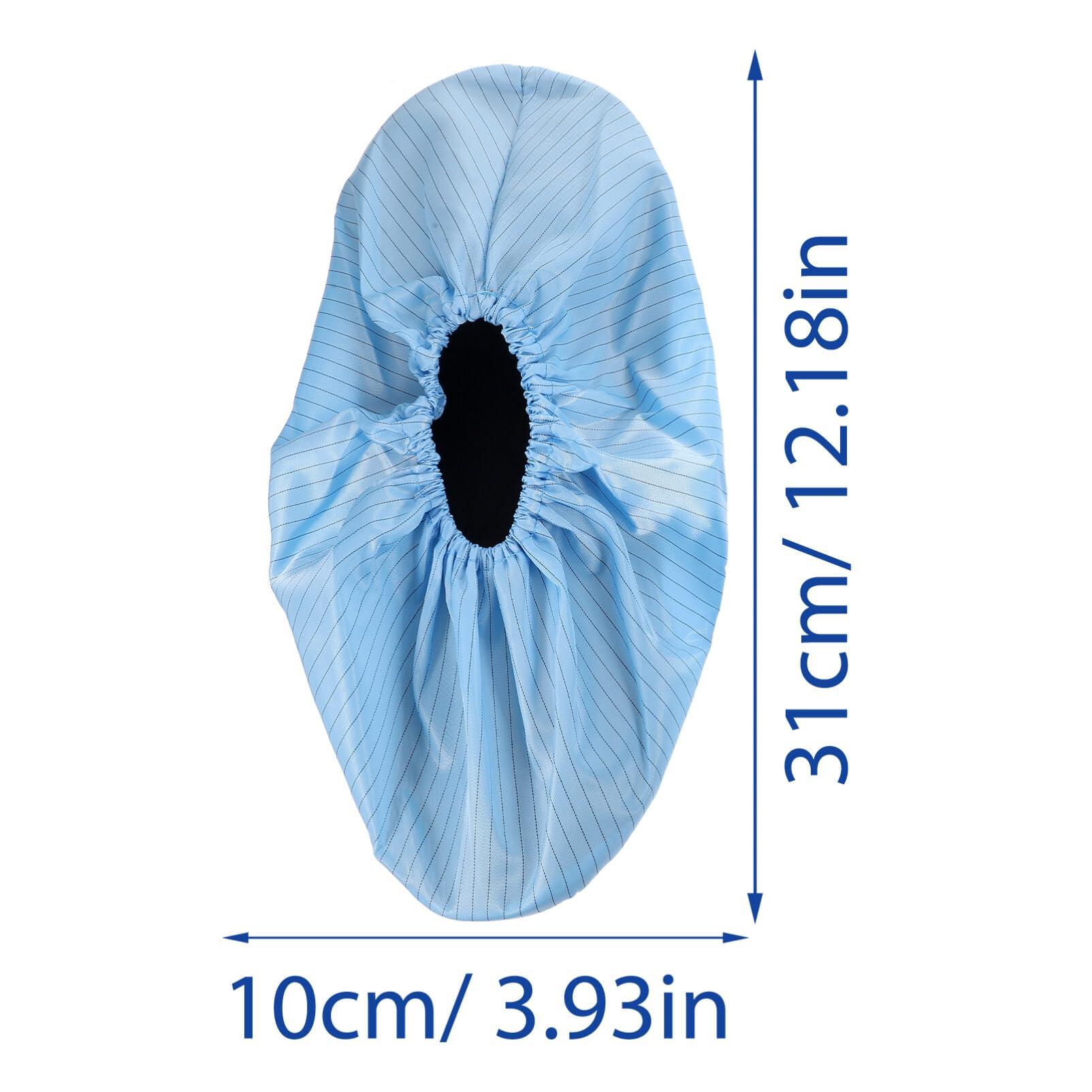Sosoport 5 Pairs Reusable Shoe Covers Non Slip Shoe Protectors Cover Non Slip Washable Boot Covers Foot and Shoe Booties for - Image 2