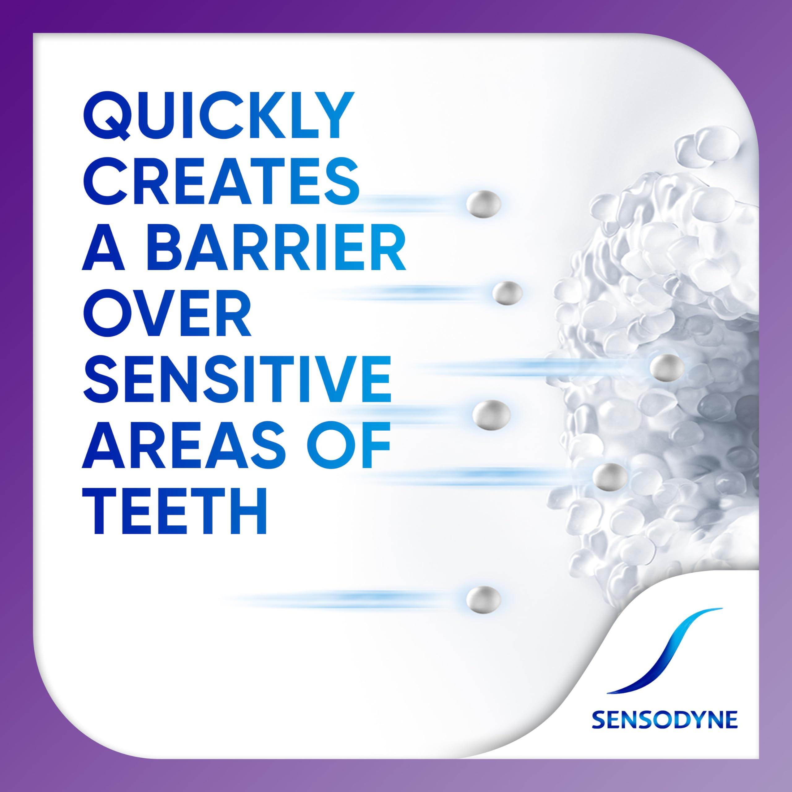 Sensodyne Rapid Relief Sensitive Toothpaste, Cavity Prevention and Sensitive Teeth Treatment - 3.4 Ounces - Image 3