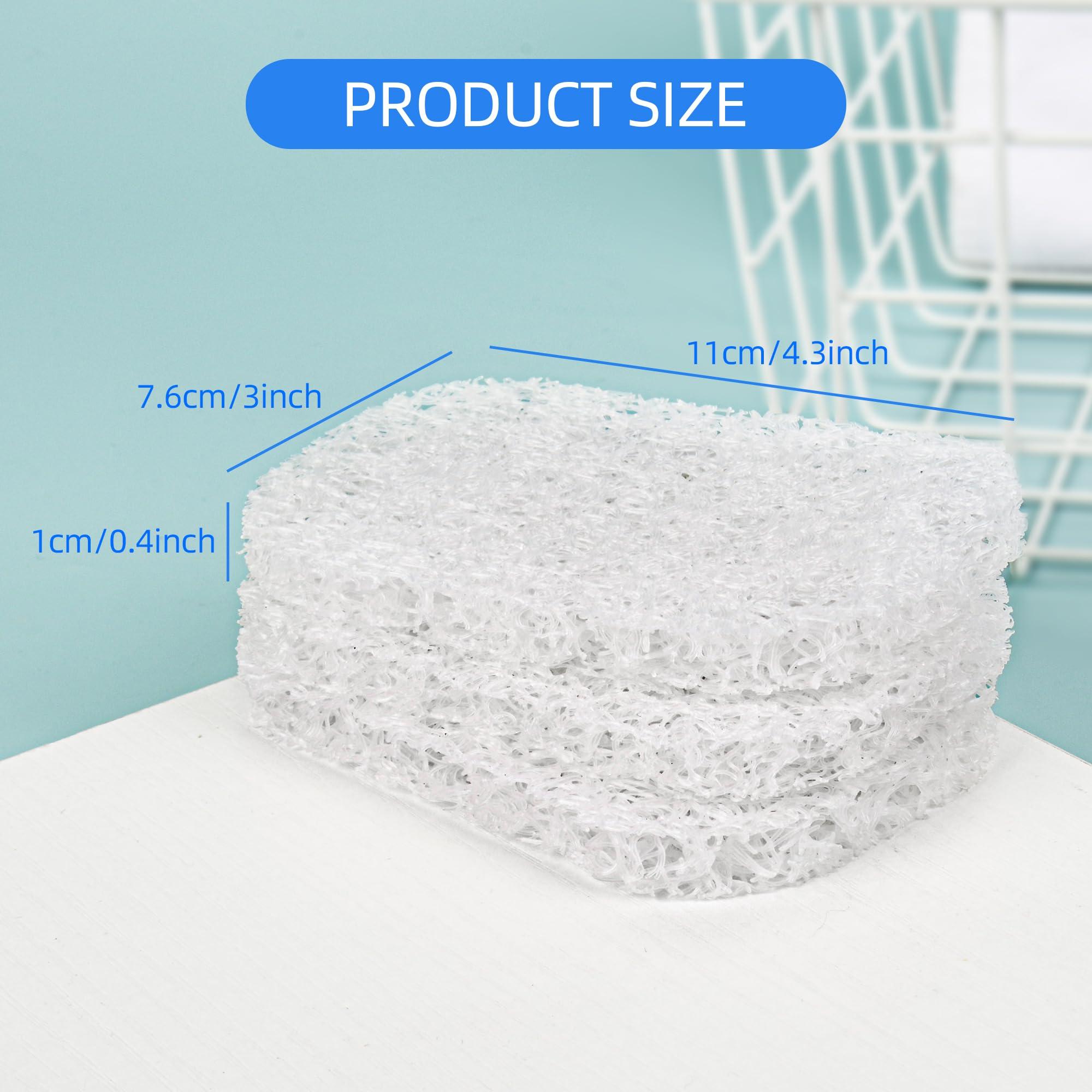 4PCS White Clear Soap Holder Pad,BPA-Free Soap Lifting Pad for Bar Soap,Easy to Clean Soap Savers Pads Suitable for Shower Kitchen Bathroom Bathroom Travel Hotel Cleaning Product - Image 4