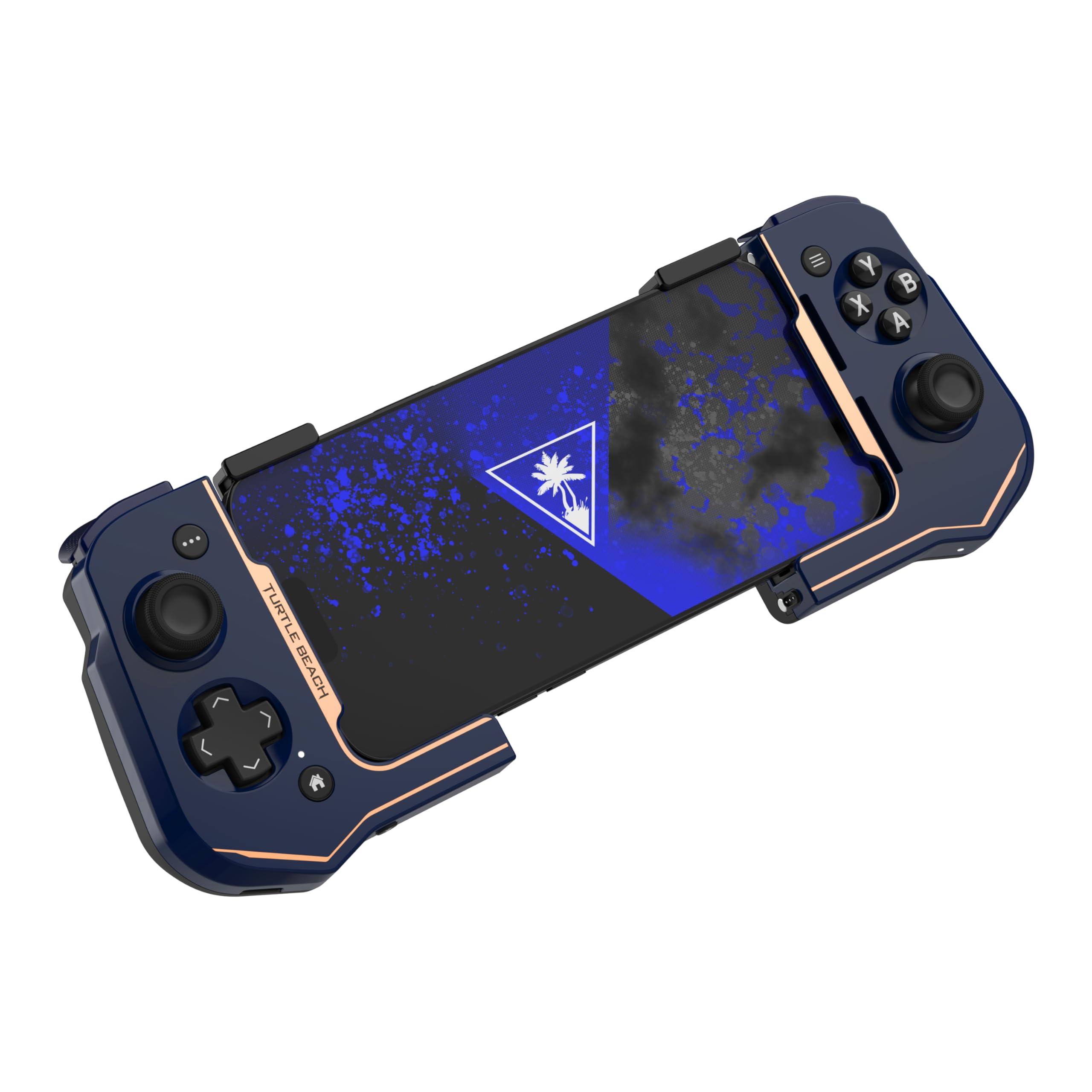 Turtle Beach Atom Mobile Game Controller with Bluetooth for Cloud Gaming on iPhone with Compact Shape, Console Style Controls & Low Latency Bluetooth – Cobalt Blue - Image 4