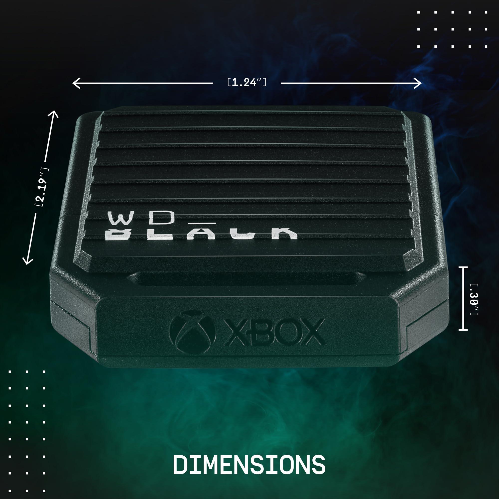 WD_Black 512GB C50 Storage Expansion Card, Officially Licensed for Xbox, Quick Resume, Plug & Play, NVMe SSD Expansion for Xbox Series X|S Gaming Consoles - WDBMPH5120ANC-WCSN - Image 2