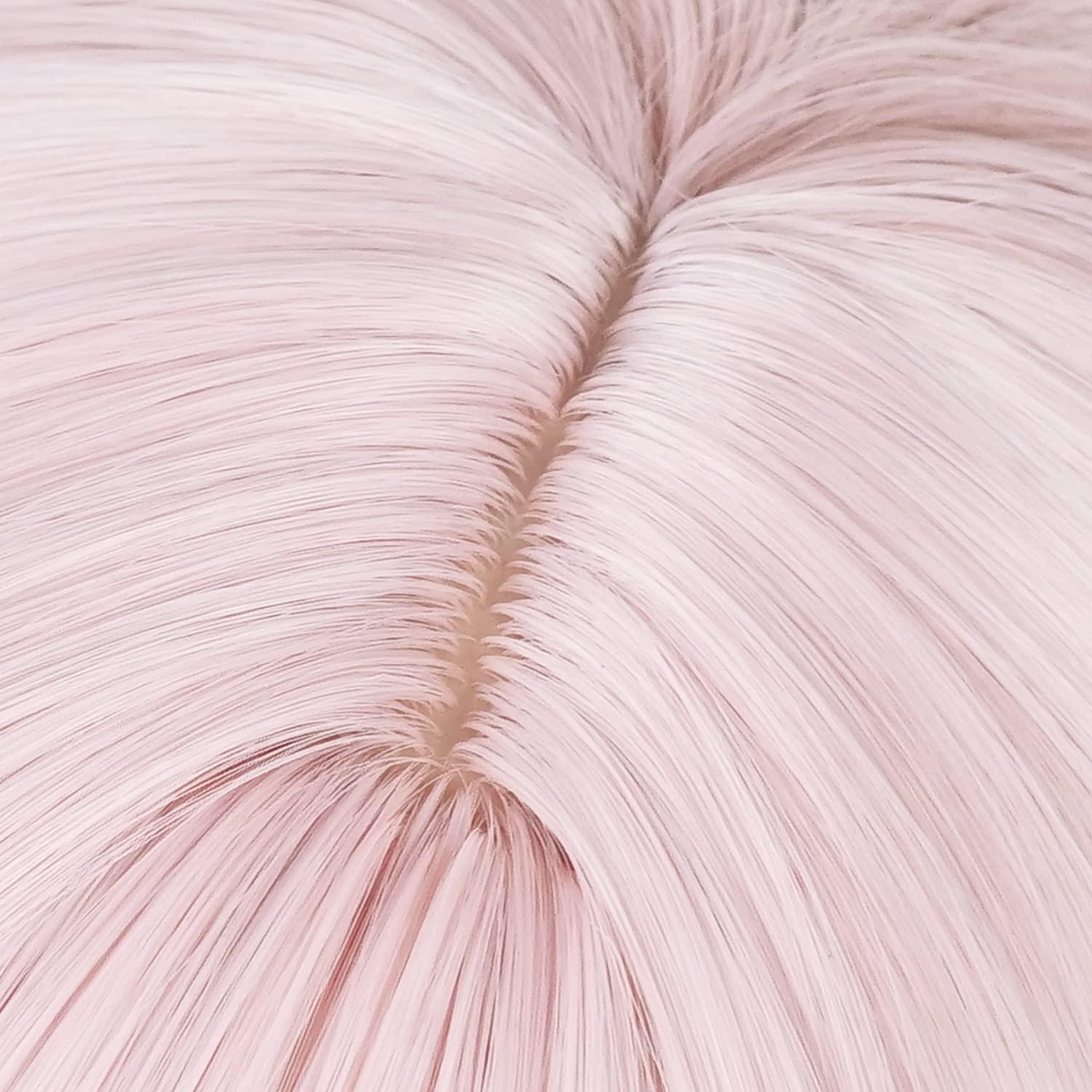 Pink Ponytail Wig for Mizuki Akiyama Cosplay Wig Costume Girls Women Anime PJSK Long Ponytails Wigs for Halloween Christmas with Cap (Pink) - Image 6