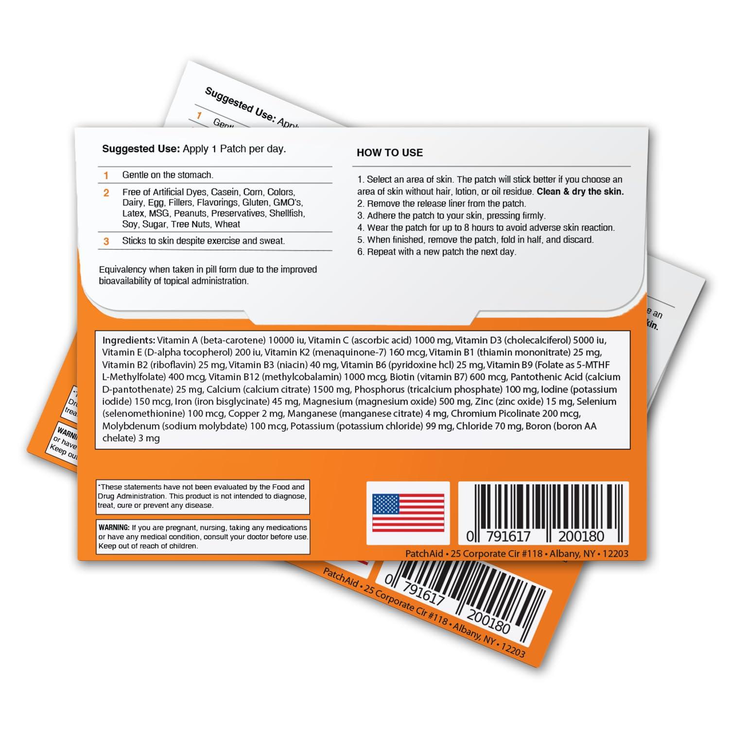 Multi Plus Topical Patch by PatchAid 30-Day Supply - Image 3