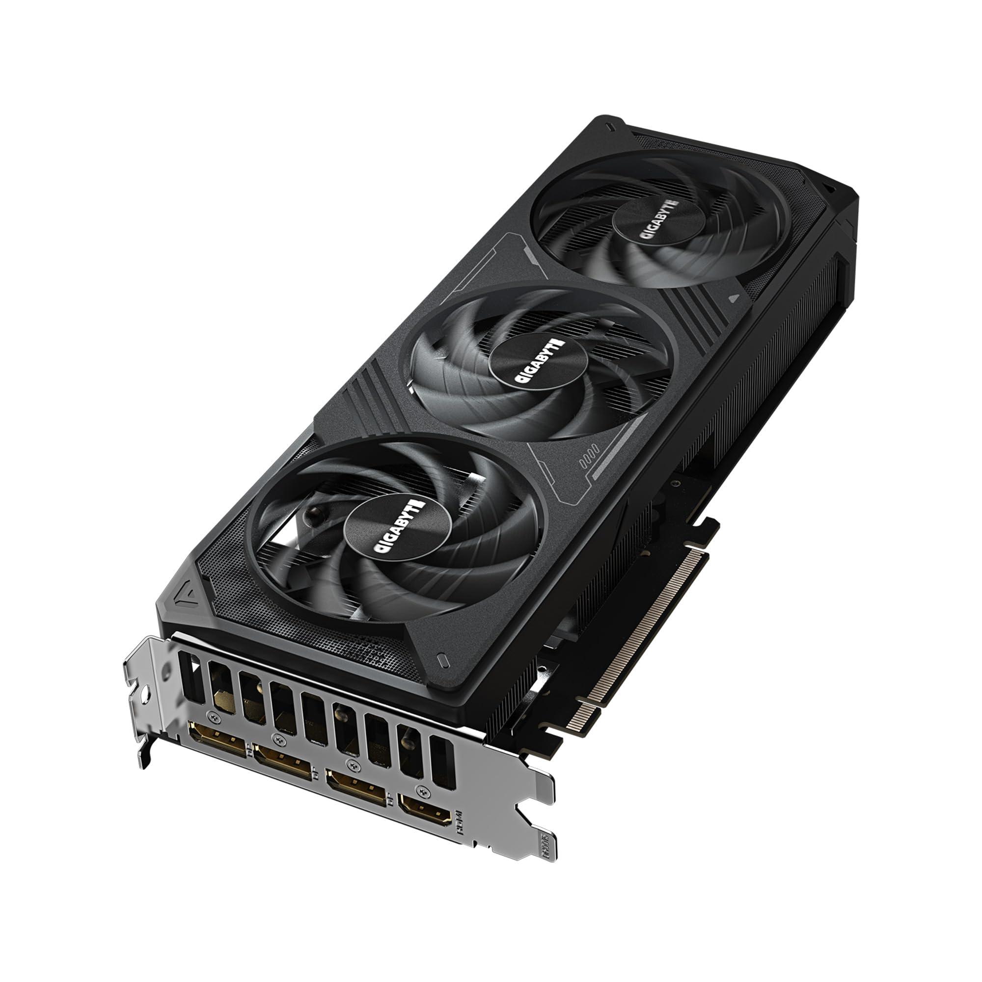 GIGABYTE GeForce RTX 5070 WINDFORCE OC SFF 12G Graphics Card, 12GB 192-bit GDDR7, PCIe 5.0, WINDFORCE Cooling System, GV-N5070WF3OC-12GD Video Card - Image 4