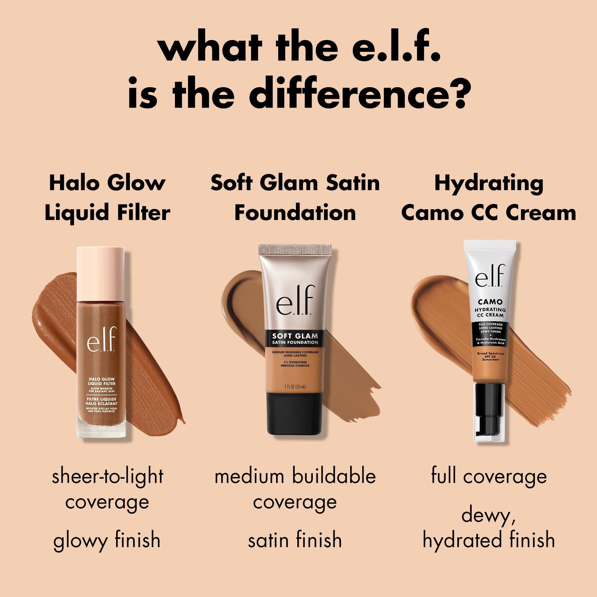 e.l.f. Soft Glam Foundation, Medium Coverage, Long-Lasting & Buildable Foundation For A Smooth, Satin Finish, Vegan & Cruelty-Free, 25 Light Neutral - Image 5