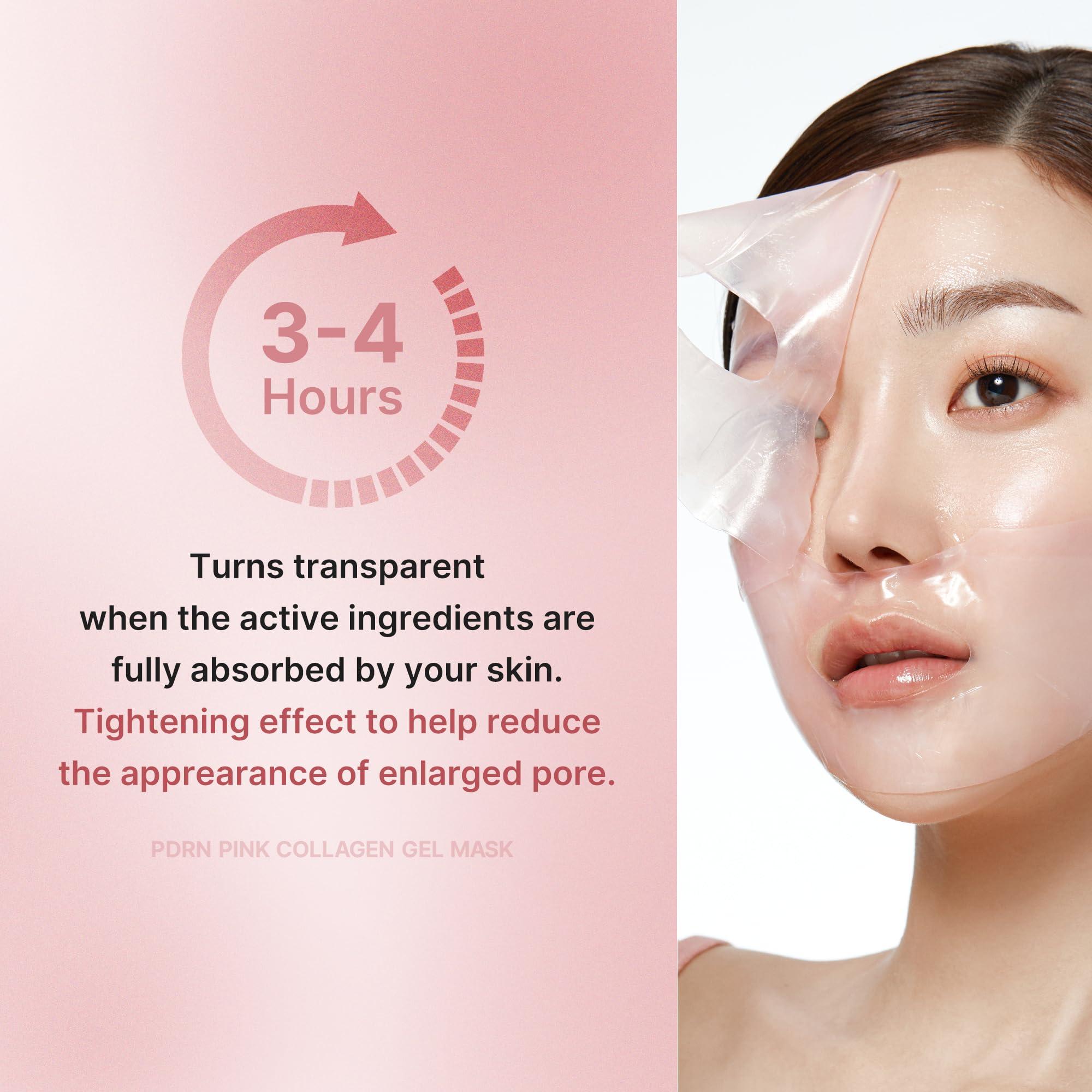 medicube Salmon DNA PDRN pink collagen jelly gel mask | overnight face mask for glass glow skin- elasticity, hydrating, firming and moisturizing | korean skincare, 28g, 4ea - Image 3