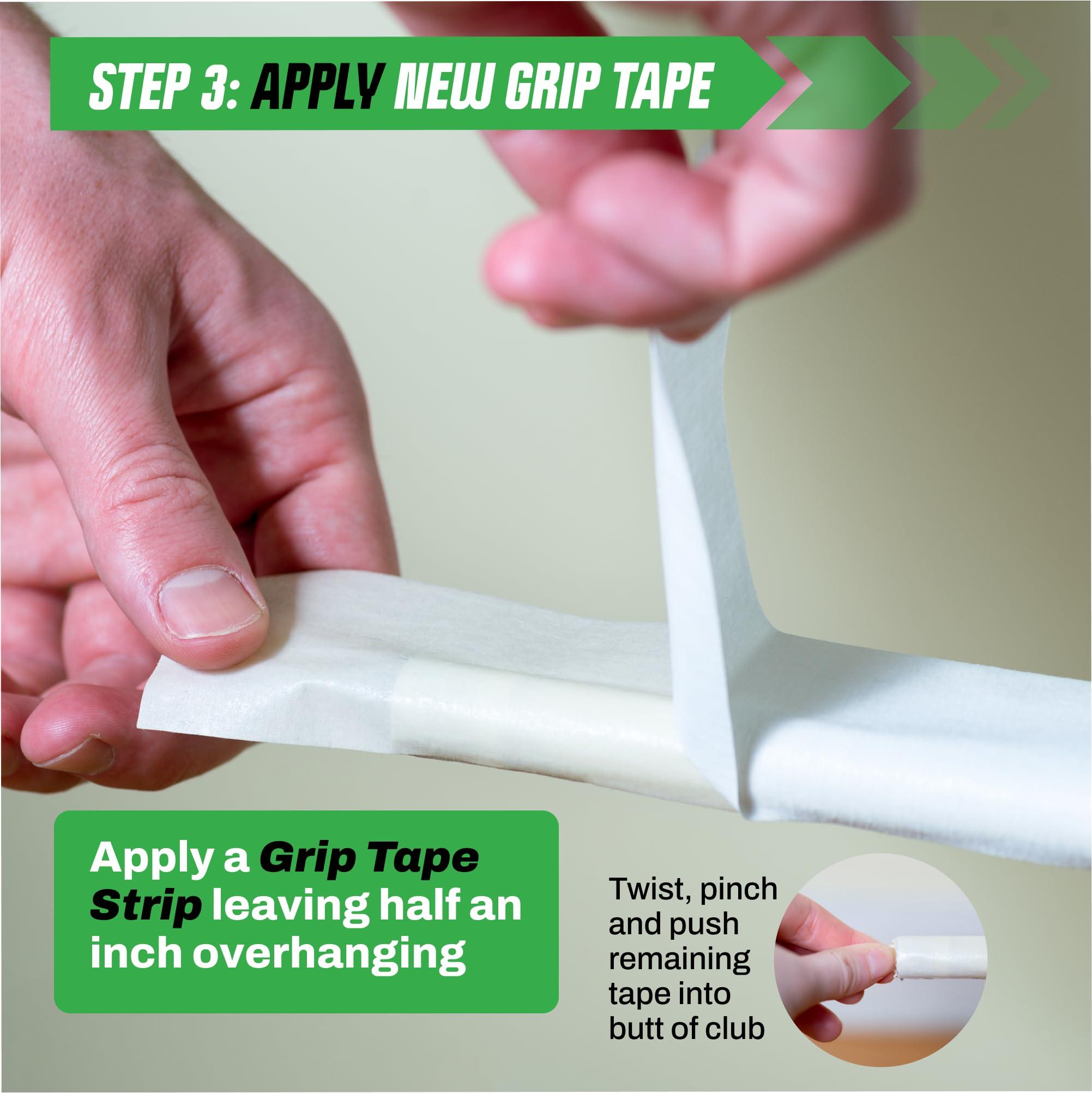 Wedge Guys Golf Grip Kits for Regripping Golf Clubs - Professional Quality - Options Include Hook Blade, 15 or 30 Tape Strips, 5 or 8 oz Solvent, Grip Tape Remover, Bench Vise & Rubber Clamp - Image 4