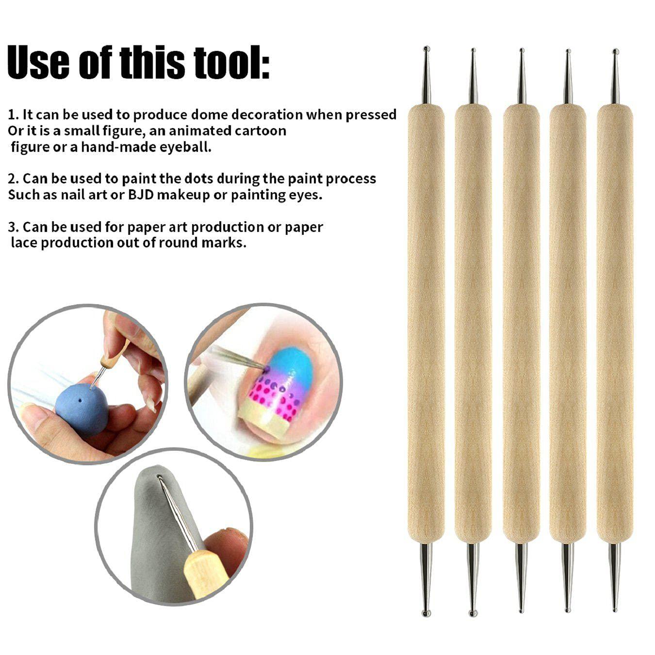 Augernis Pottery Sculpting Tools 32PCS Ceramic Clay Carving Tools Set for Beginners Expert Art Crafts Kid's After School Pottery Classes Club Children Students - Image 6