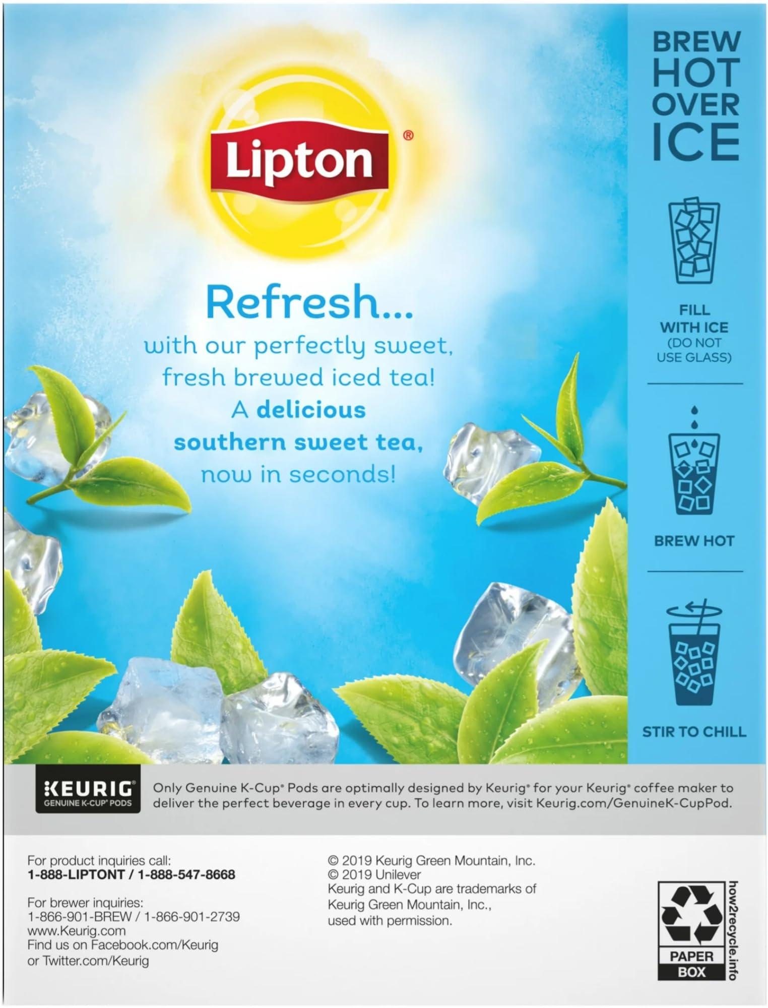 Lipton Southern Sweet Iced Tea K-Cups 72 Count - Image 4