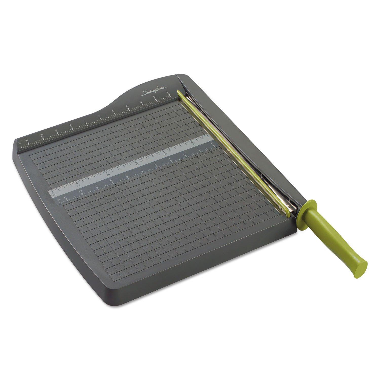 Swingline Paper Cutter, Guillotine Trimmer, 12" Cut Length, 10 Sheet Capacity, ClassicCut Lite (9312) - Image 3