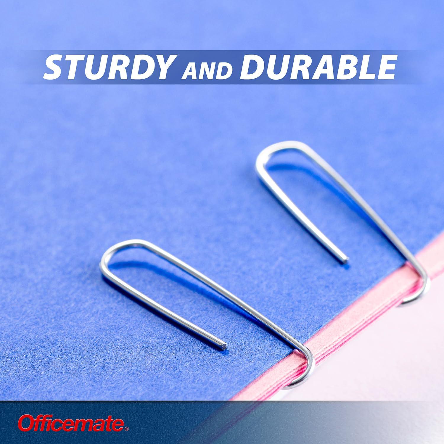 Officemate Premium #1 Paper Clips, 1,000 Paper Clips (10 Boxes of 100 Each) (99916) , Silver - Image 3