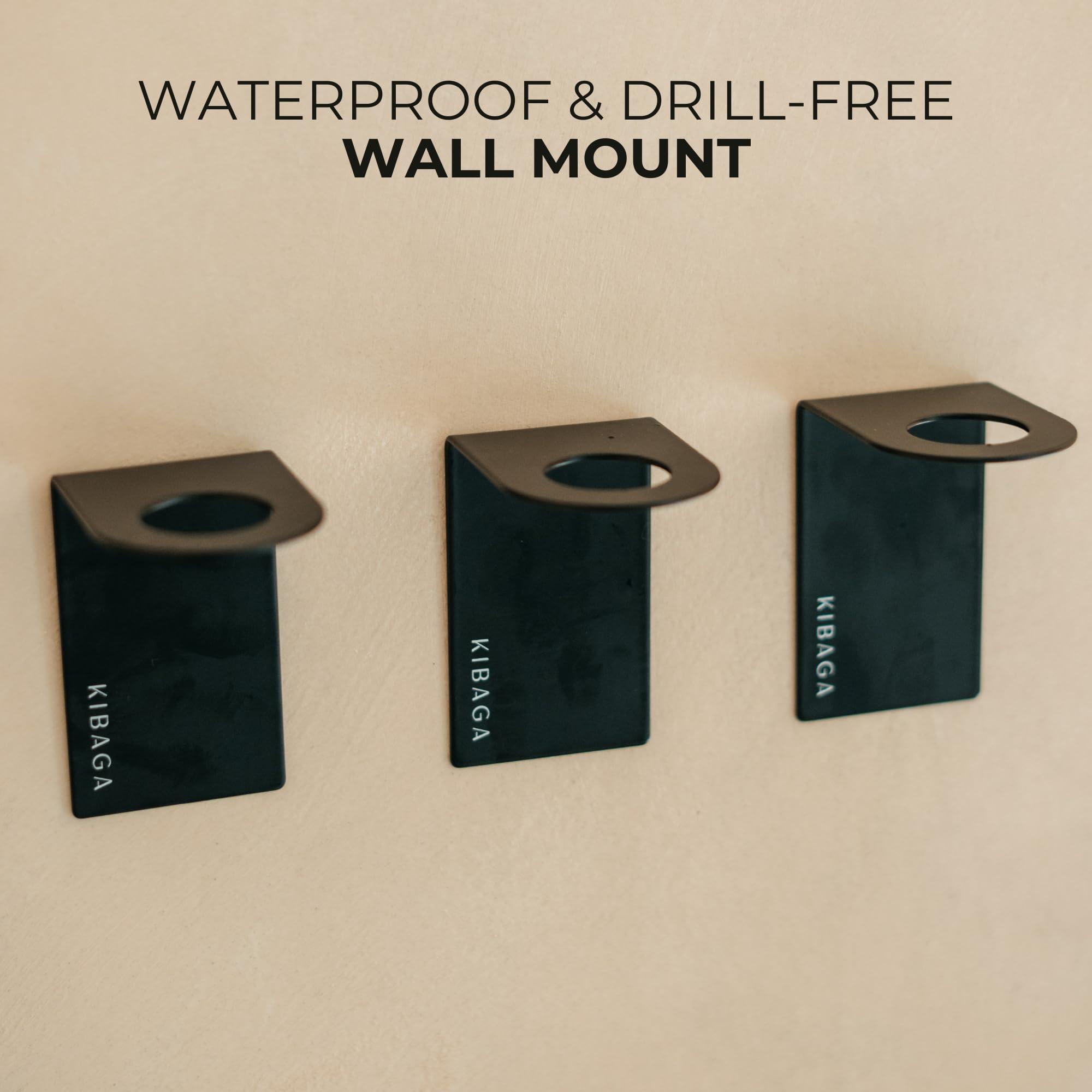 Stylish Shampoo and Conditioner Dispenser Set of 3 for Wall Mount - Modern Drill Free 21oz Shower Soap Bottles with Labels - Easy Refill Body Wash Dispensers for an Instant Bathroom Decor Upgrade - Image 6