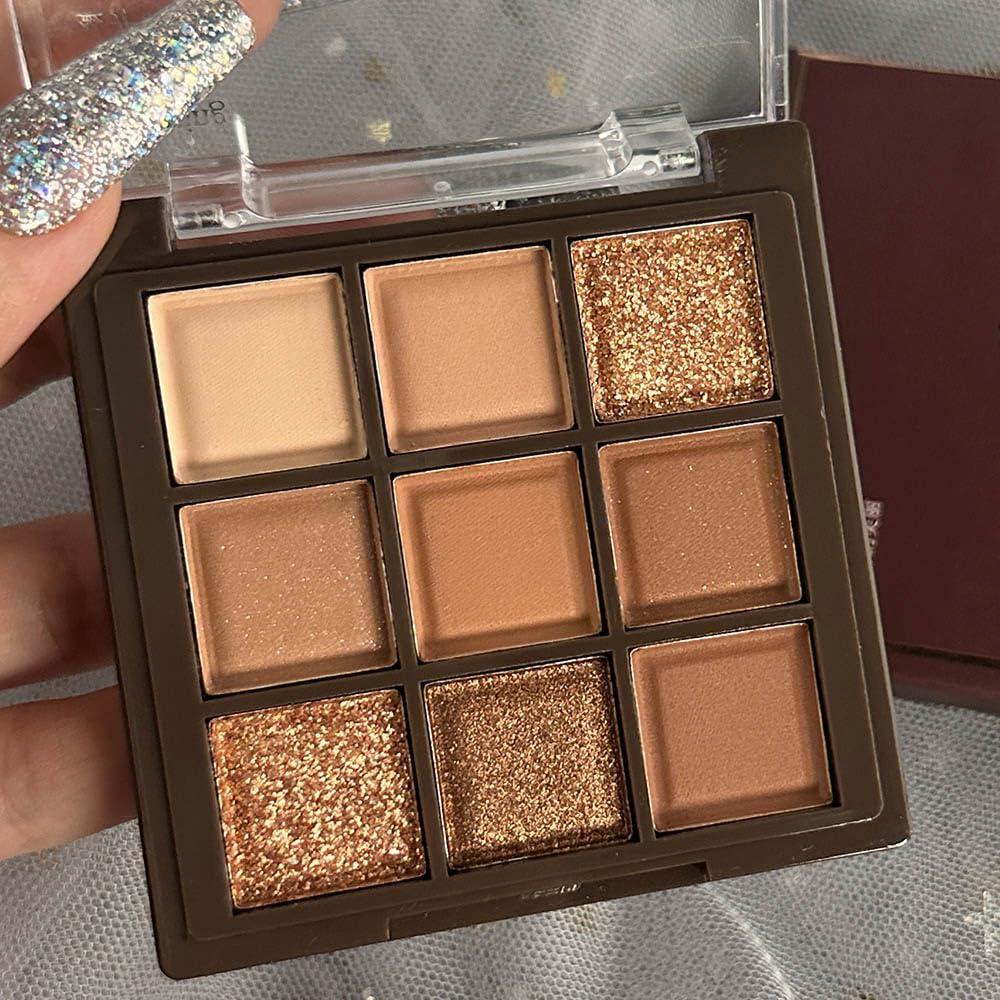 CAKAILA Neutral Nude Brown Smokey Eye Shadow Palette,Rose Gold Bronze Naked Cream Eyeshadow Palette Makeup,Highly Pigmented Natural Eyeshadow for Eyes Long Lasting Naturing-Looking - Image 8