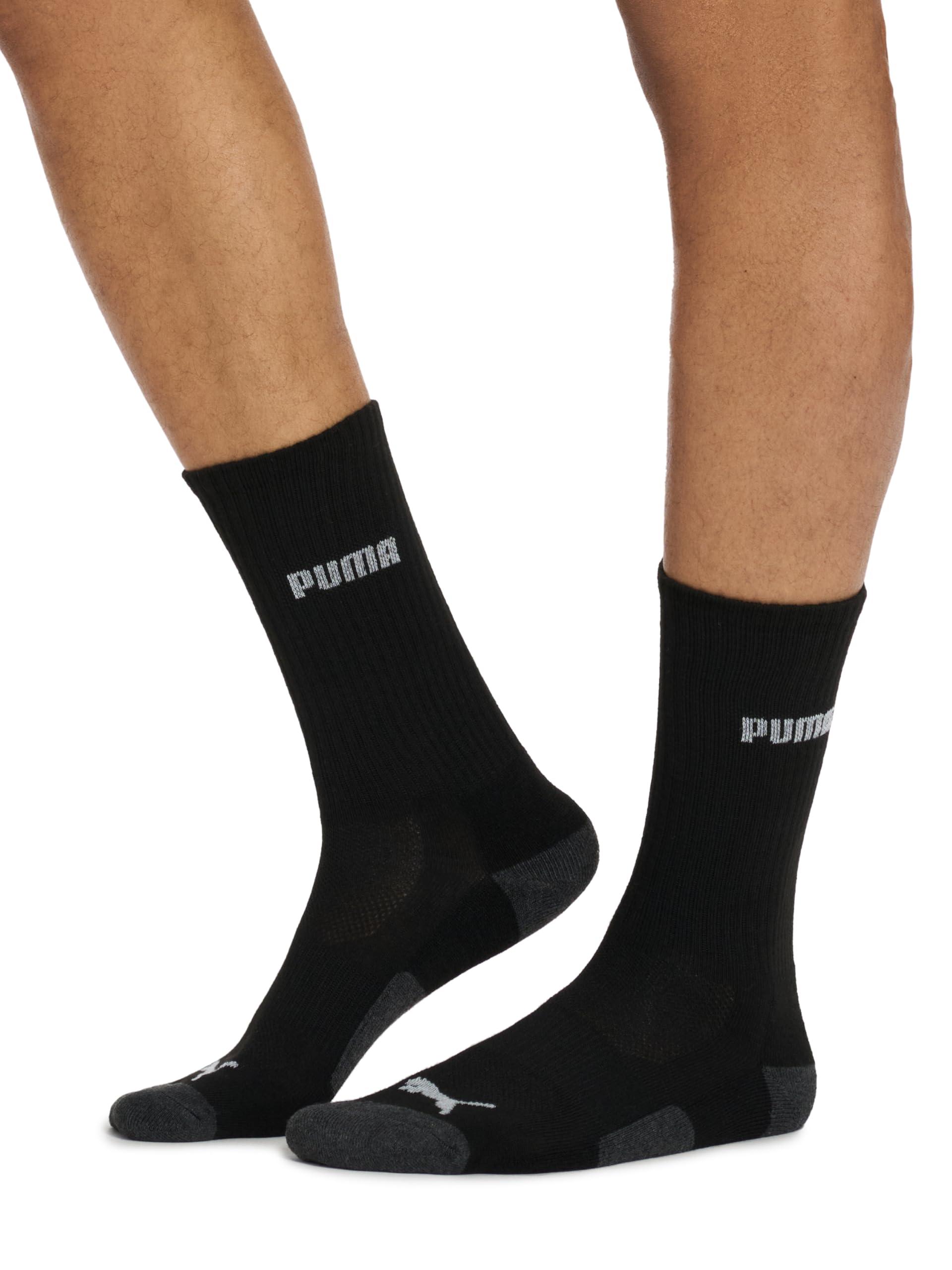 PUMA Men's 6 Pack Crew Socks - Image 5