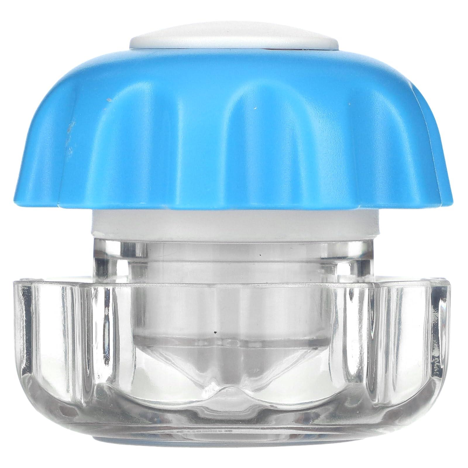 EZY DOSE Crush Pill, Vitamins, Tablets Crusher and Grinder, Effortlessly Crushes Medications into Fine Powder, Features Storage Compartment, Easy-to-Use Design, Color May Vary, Blue, BPA Free