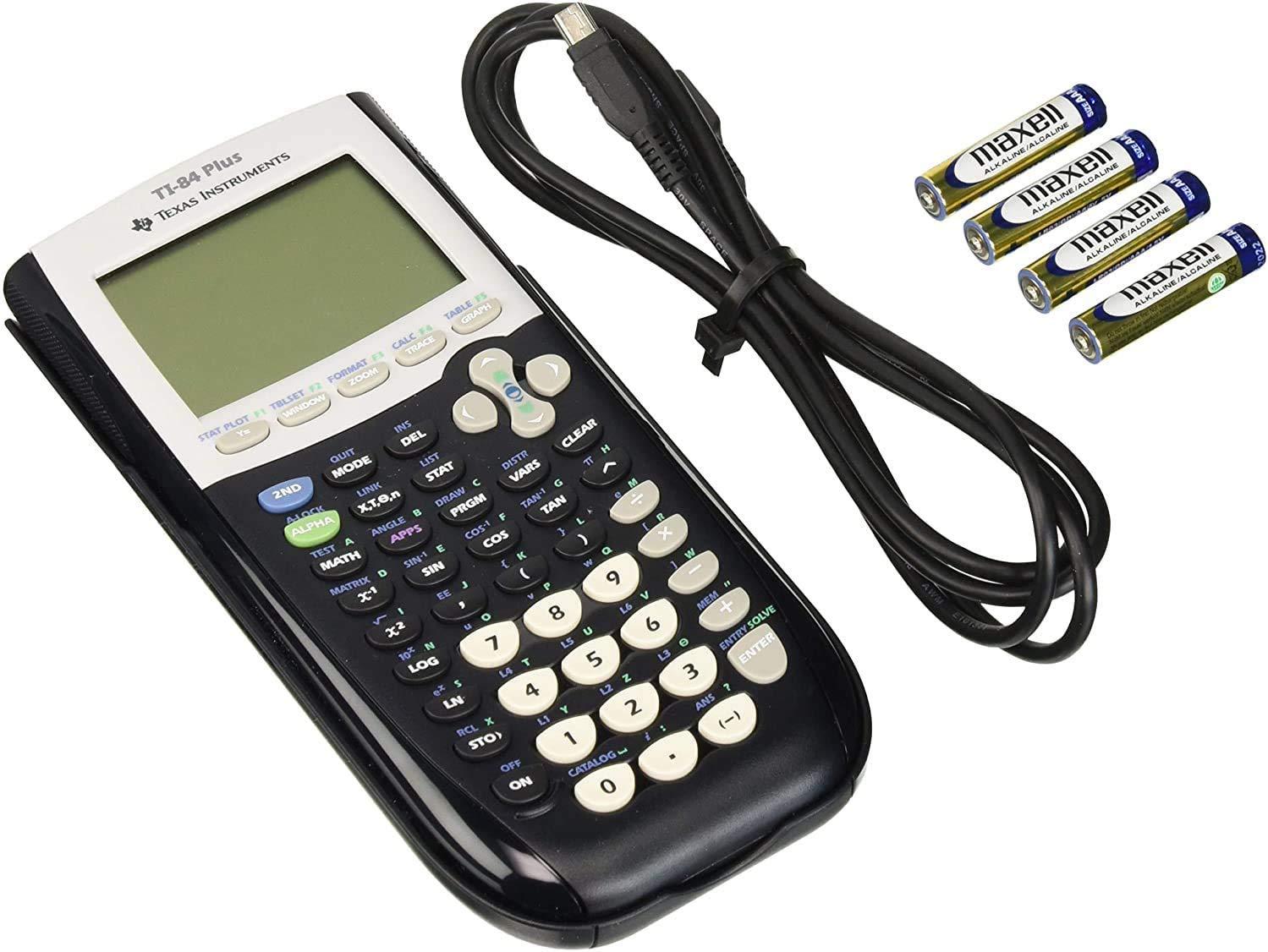 Texas Instruments TI-84 Plus Graphics Calculator, Black (Renewed) - Image 6