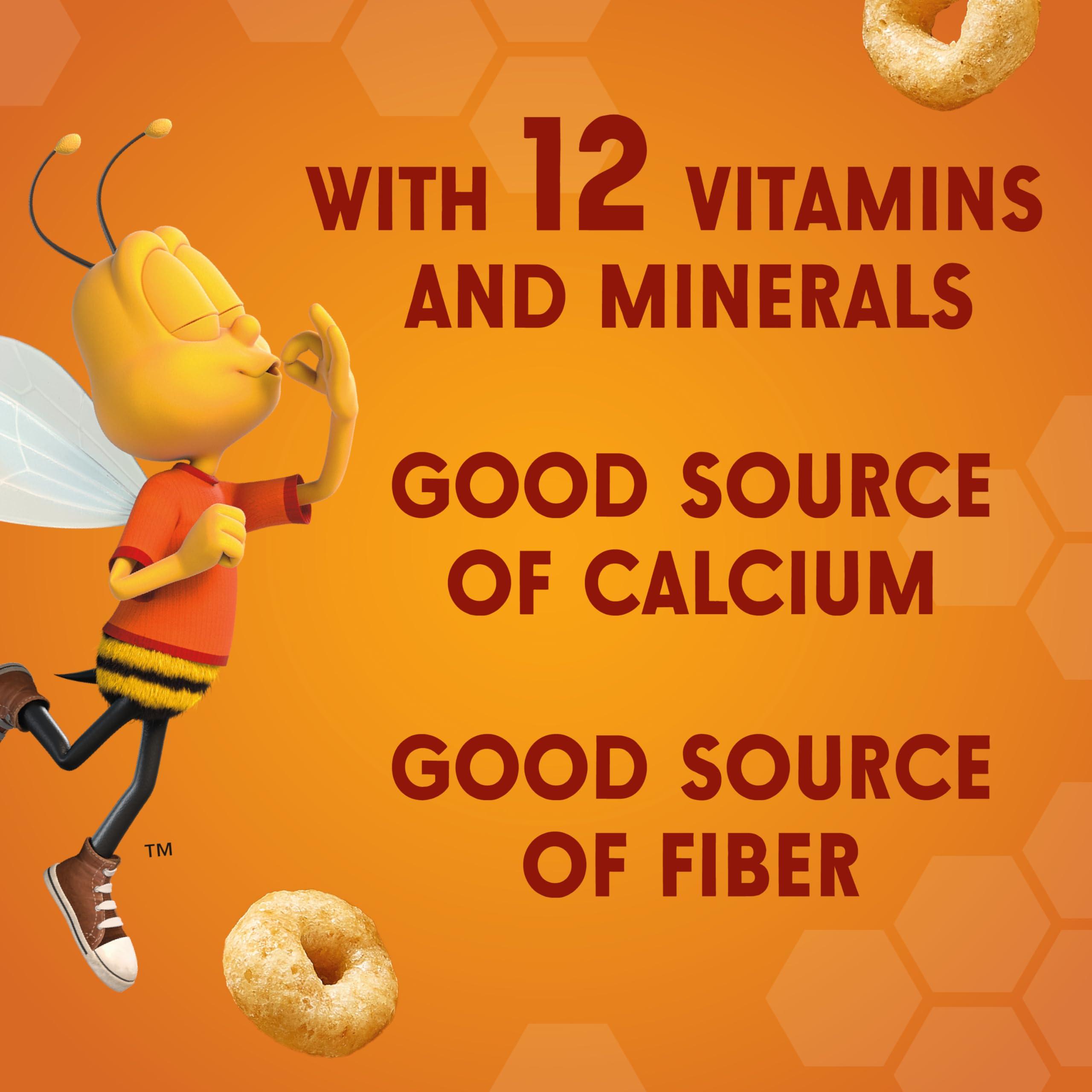 Honey Nut Cheerios, Heart Healthy Gluten Free Breakfast Cereal with Whole Grain Oats, Mega Size, 27.2 oz - Image 7